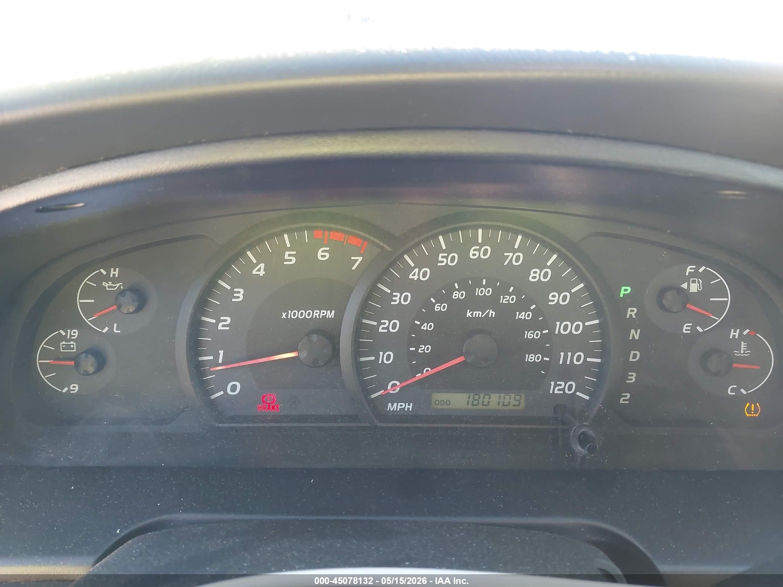 2005 Toyota Tundra Sr5 V8 Green vin: 5TBBT44155S460889