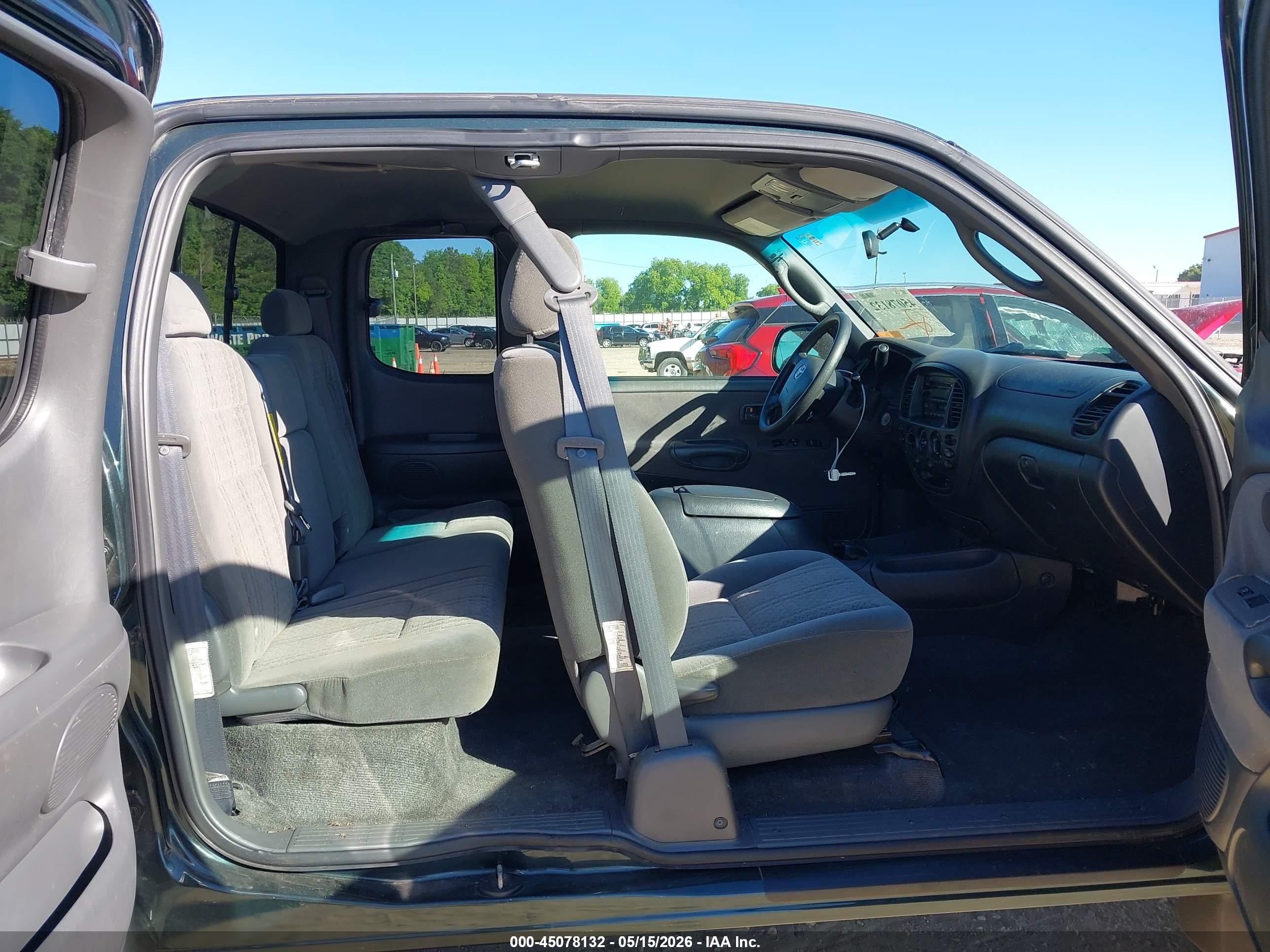 2005 Toyota Tundra Sr5 V8 Green vin: 5TBBT44155S460889