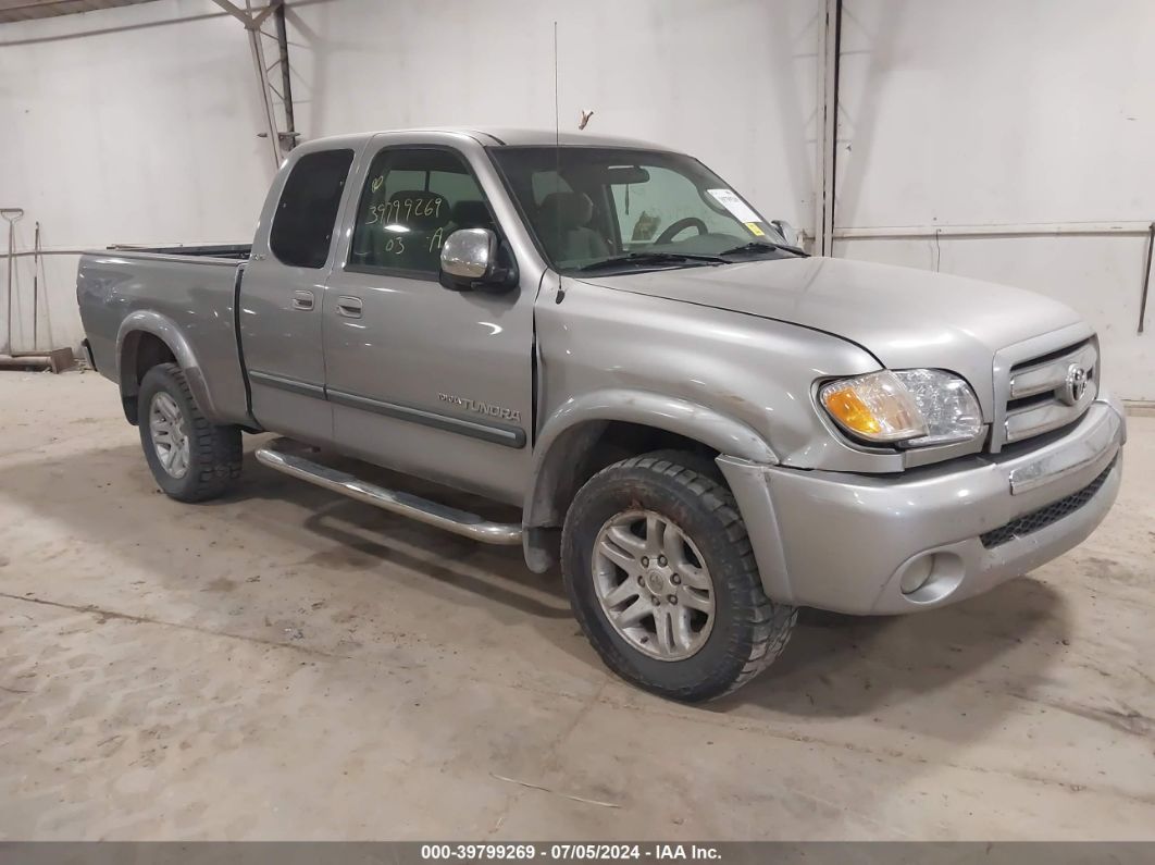 Price & History 2003 Toyota Tundra Sr5 V8 4.7l V-8 Dohc, 245hp vin