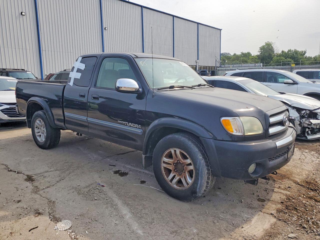 2003 Toyota Tundra Access Cab Sr5 Black vin: 5TBBT44163S436369