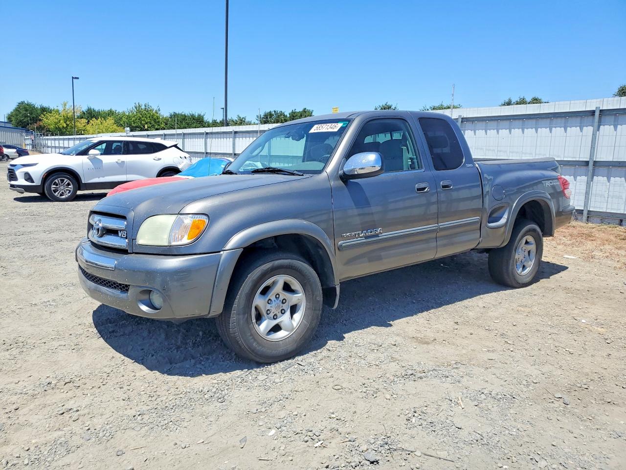 2003 Toyota Tundra Access Cab Sr5 Серый vin: 5TBBT44163S436372
