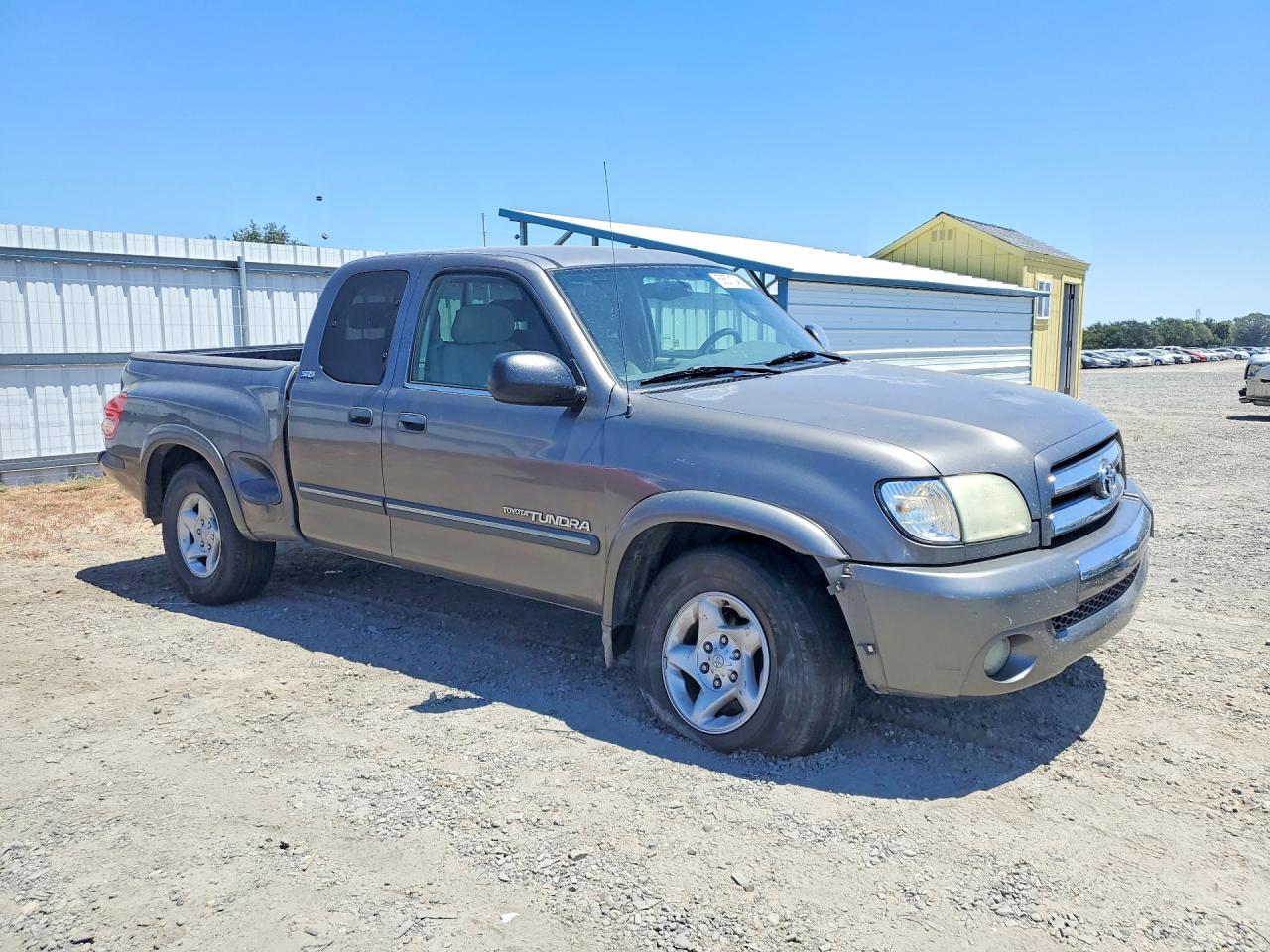 2003 Toyota Tundra Access Cab Sr5 Серый vin: 5TBBT44163S436372