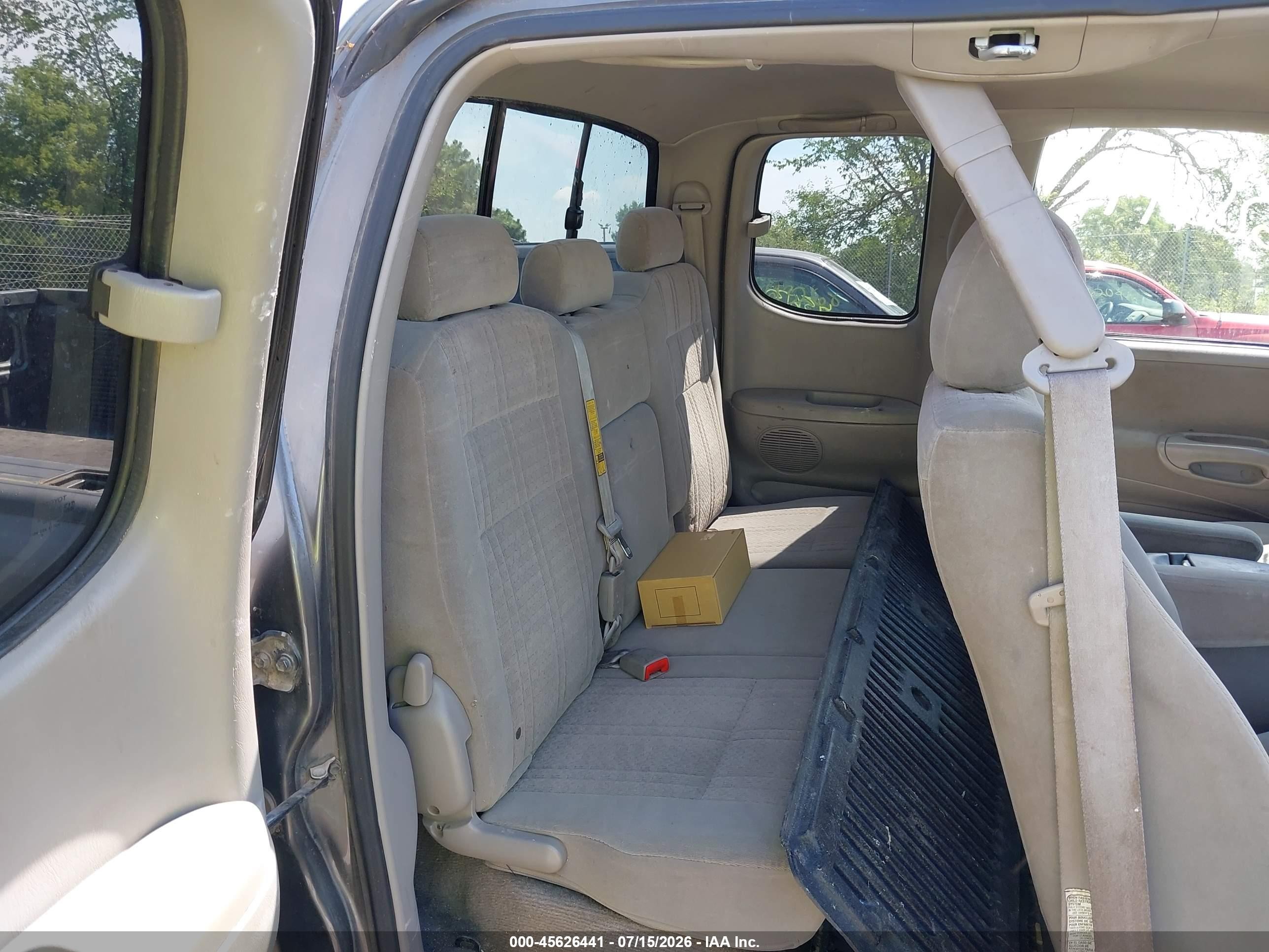 2006 Toyota Tundra Sr5 V8 Gray vin: 5TBBT44166S474558