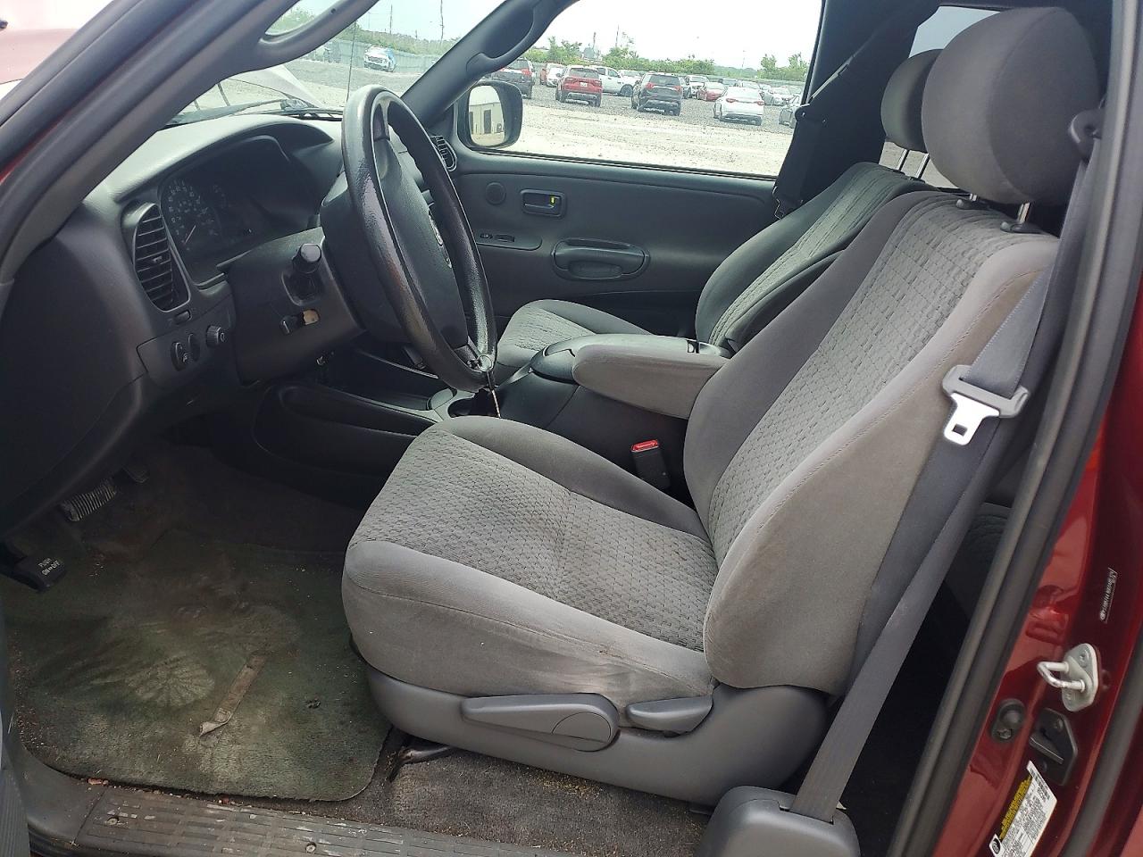 2006 Toyota Tundra Access Cab Sr5 Red vin: 5TBBT44166S485124
