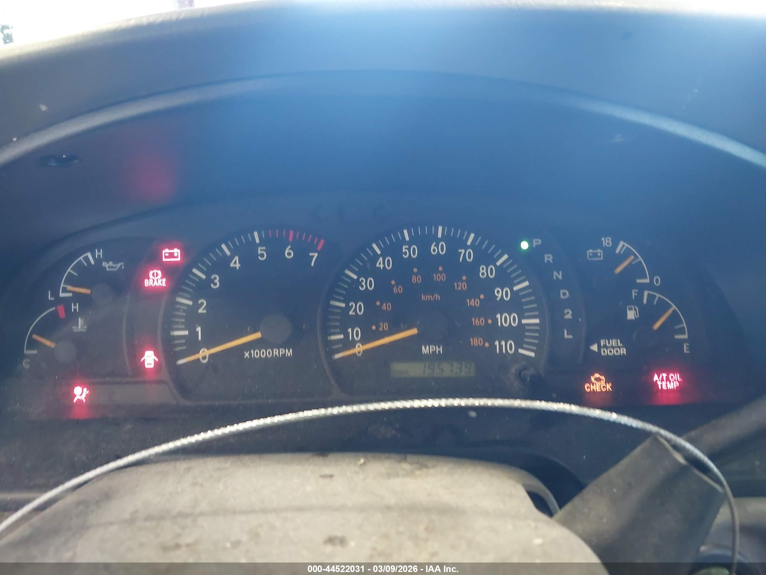 2002 Toyota Tundra Access Cab/access Cab Sr5 Green vin: 5TBBT44172S225552