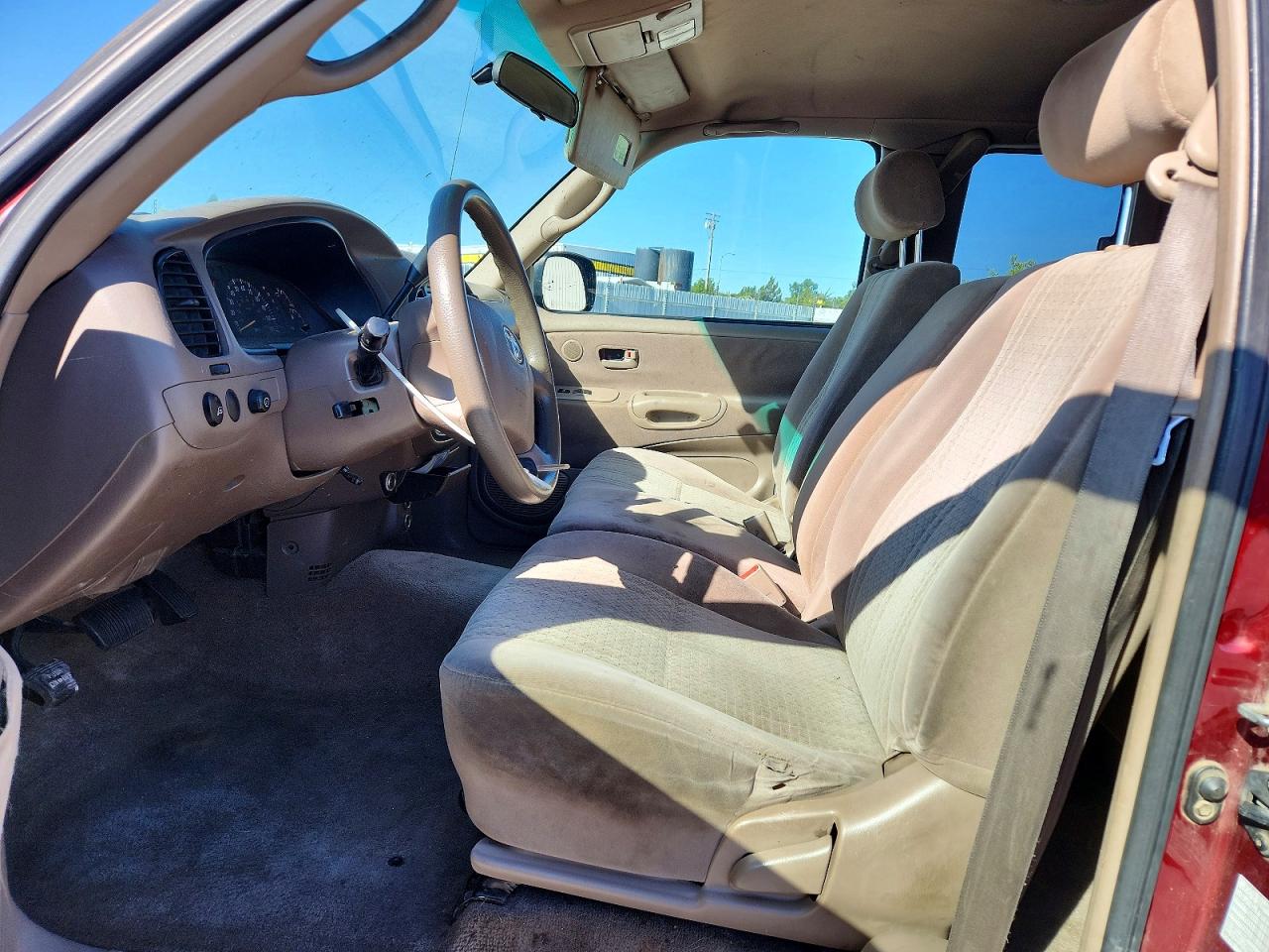 2003 Toyota Tundra Access Cab Sr5 Burgundy vin: 5TBBT44173S434792