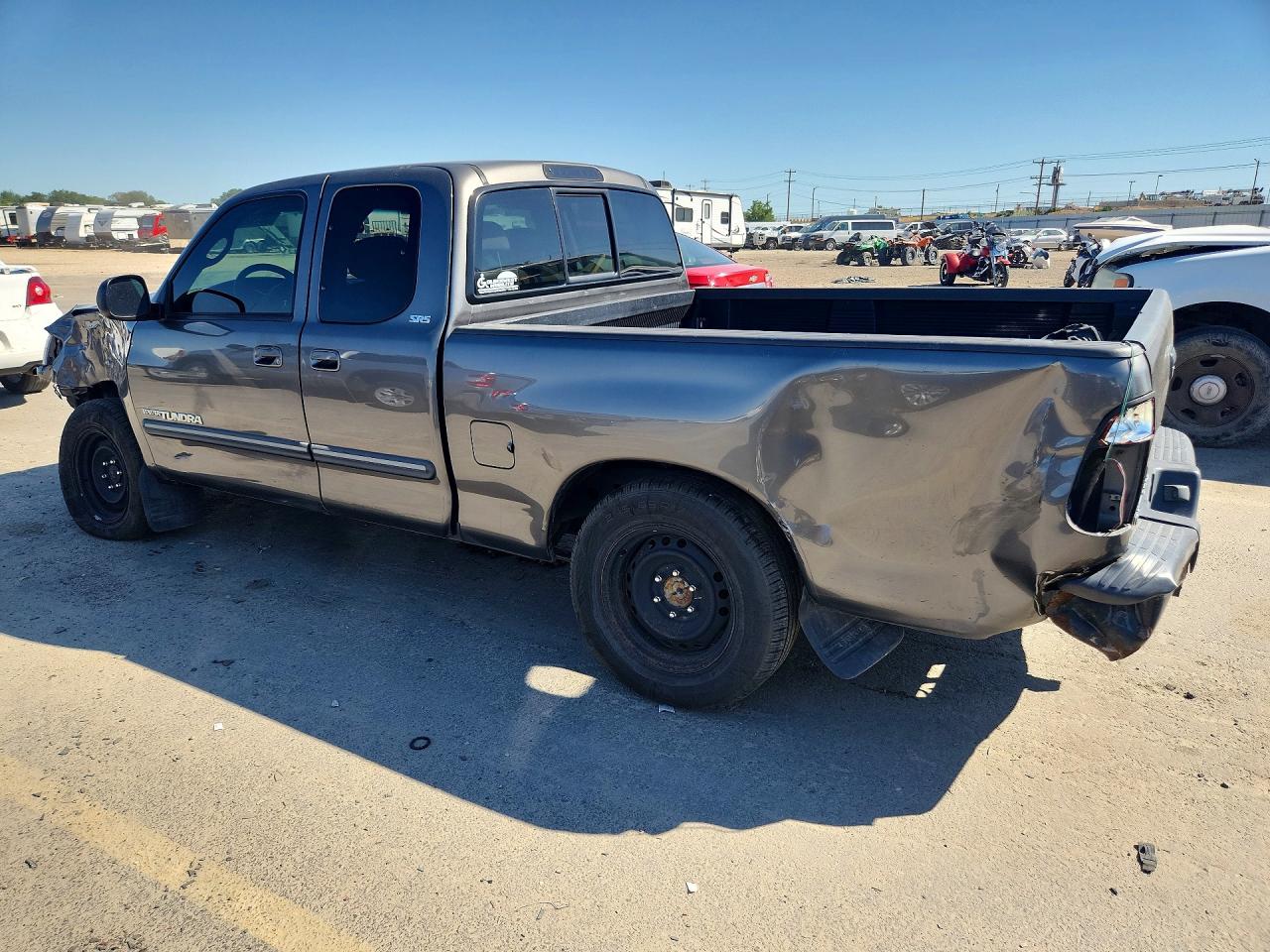 2003 Toyota Tundra Access Cab Sr5 Gray vin: 5TBBT44173S437322