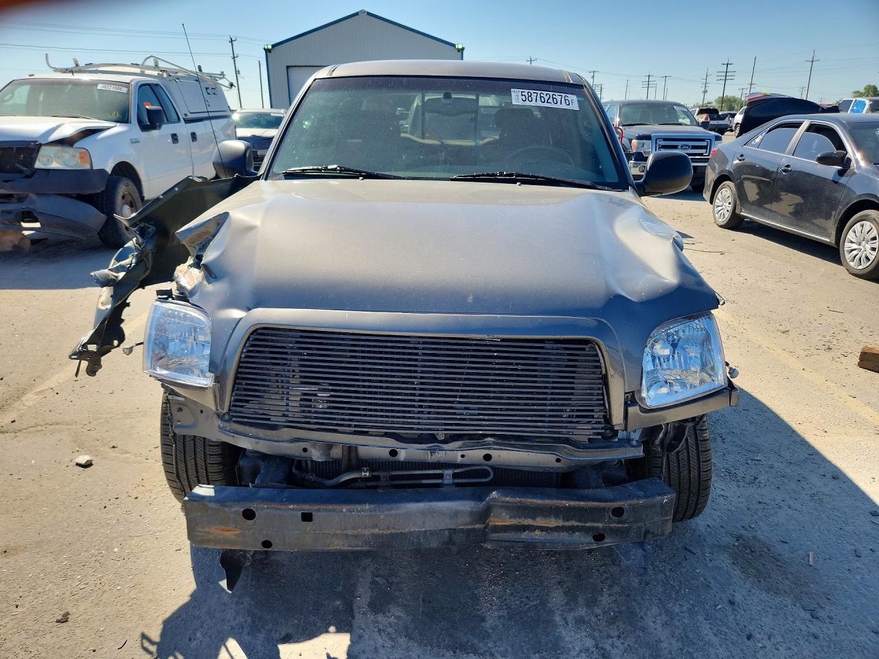 2003 Toyota Tundra Access Cab Sr5 Gray vin: 5TBBT44173S437322