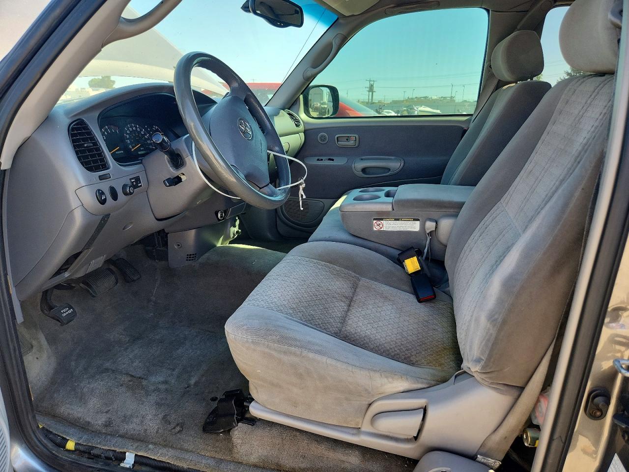 2003 Toyota Tundra Access Cab Sr5 Gray vin: 5TBBT44173S437322