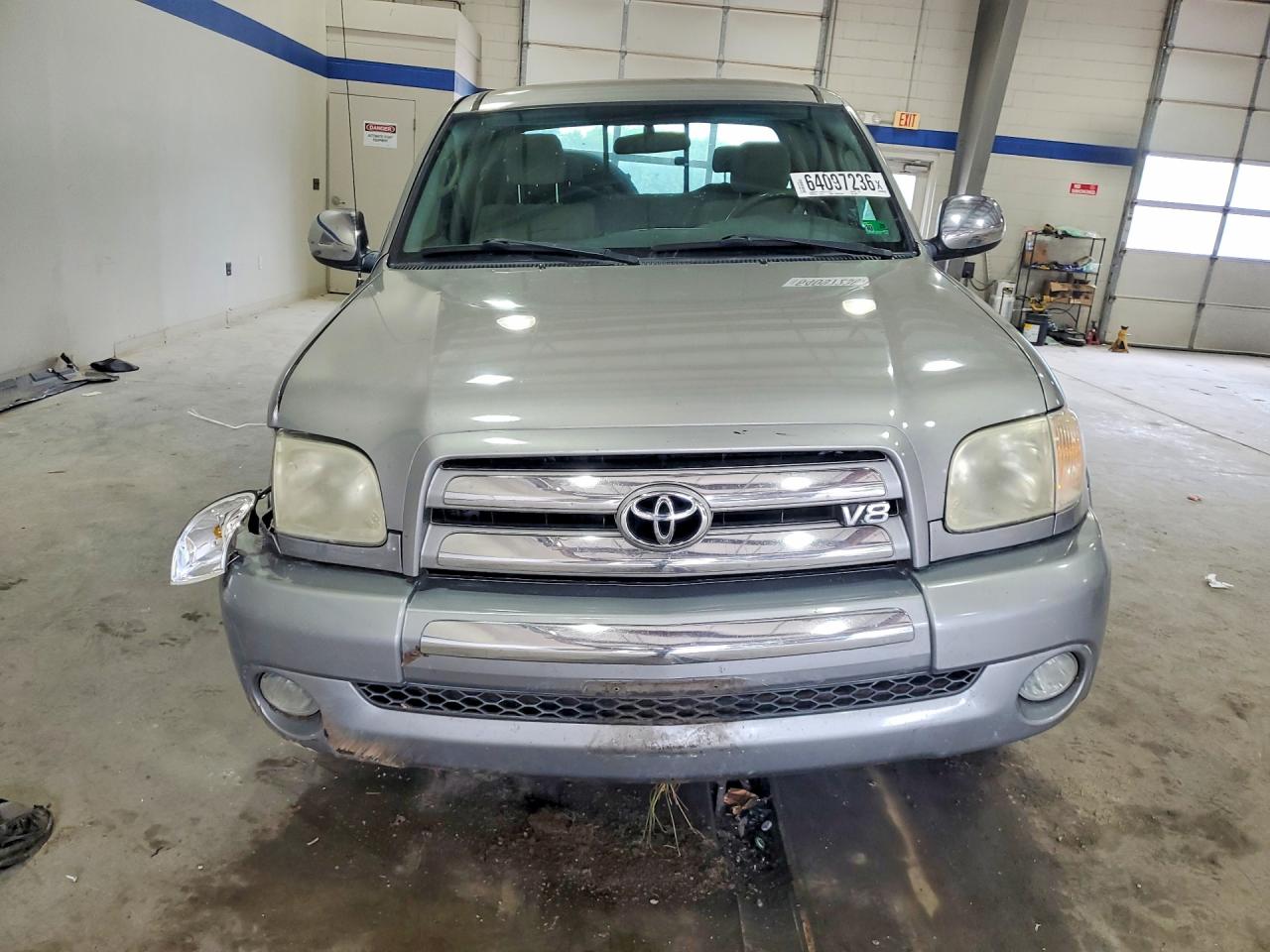 2005 Toyota Tundra Access Cab Sr5 Gray vin: 5TBBT44175S462871