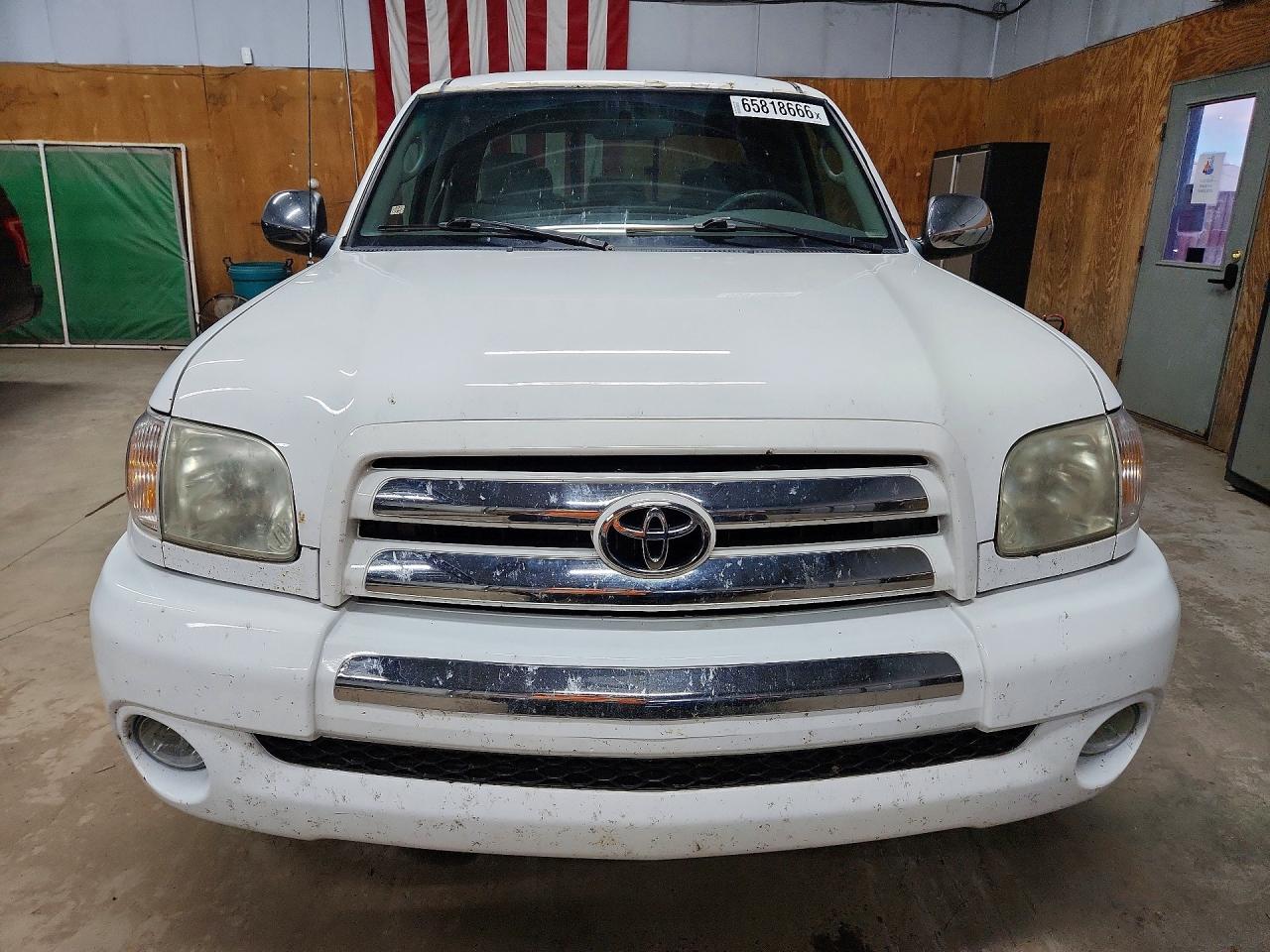 2006 Toyota Tundra Sr5 Белый vin: 5TBBT44176S474732