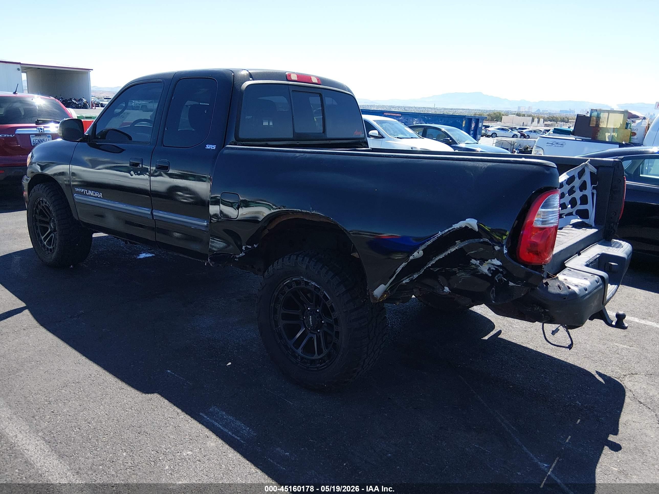 2006 Toyota Tundra Sr5 V8 Черный vin: 5TBBT44176S486153