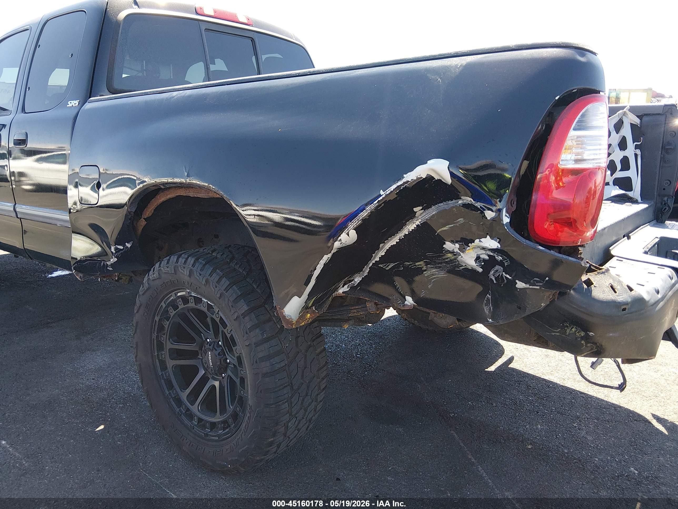 2006 Toyota Tundra Sr5 V8 Черный vin: 5TBBT44176S486153