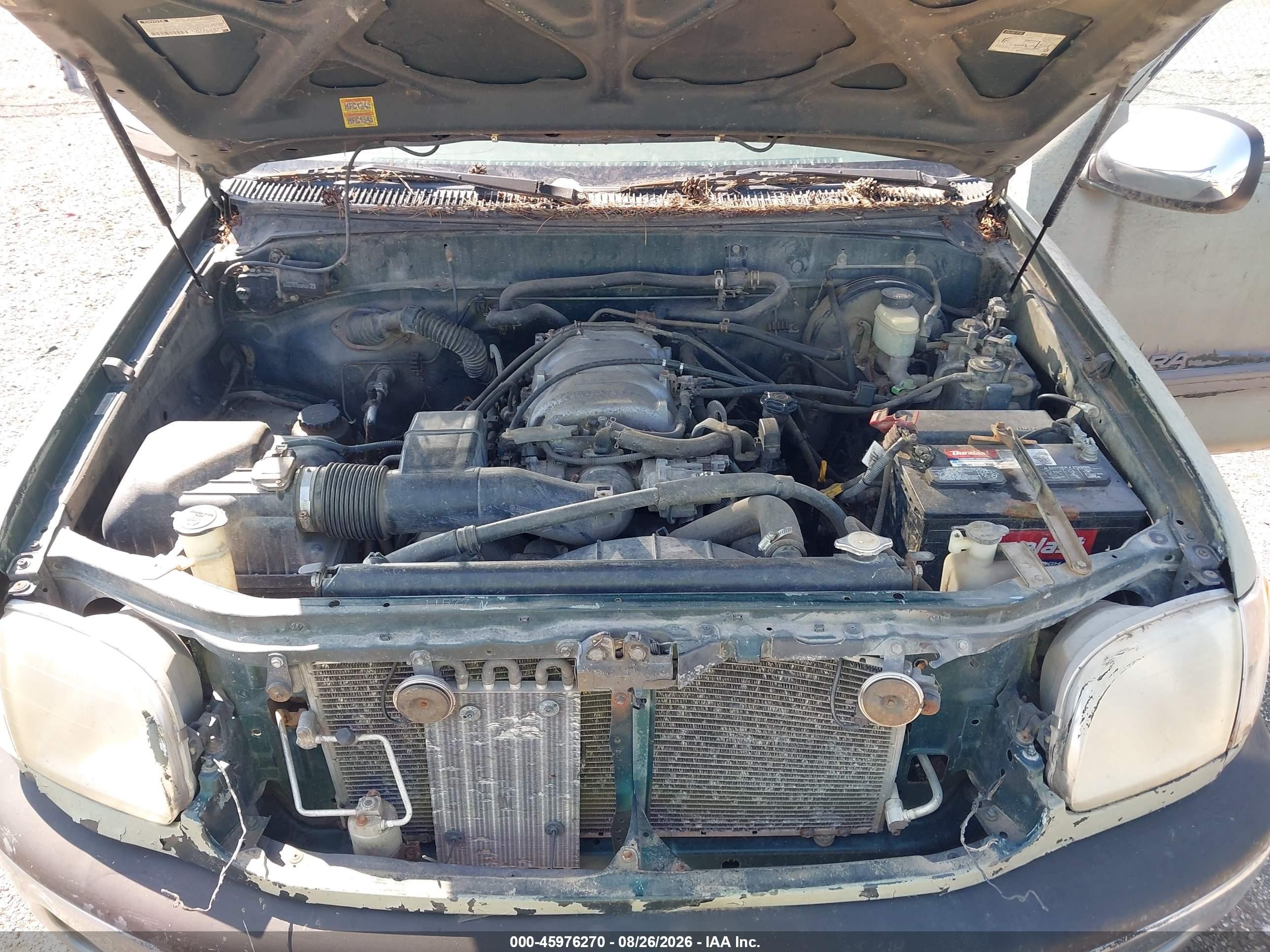 2000 Toyota Tundra Access Cab/access Cab Sr5 Black vin: 5TBBT4417YS027546