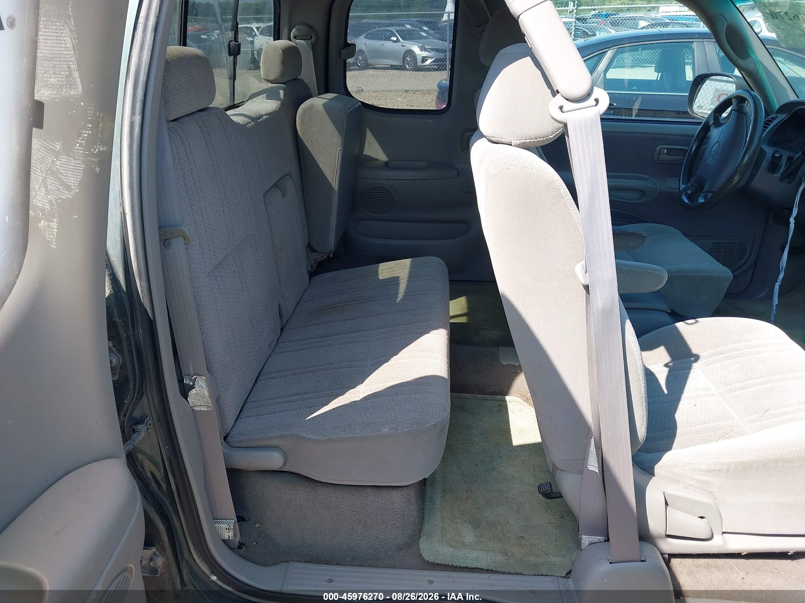 2000 Toyota Tundra Access Cab/access Cab Sr5 Black vin: 5TBBT4417YS027546
