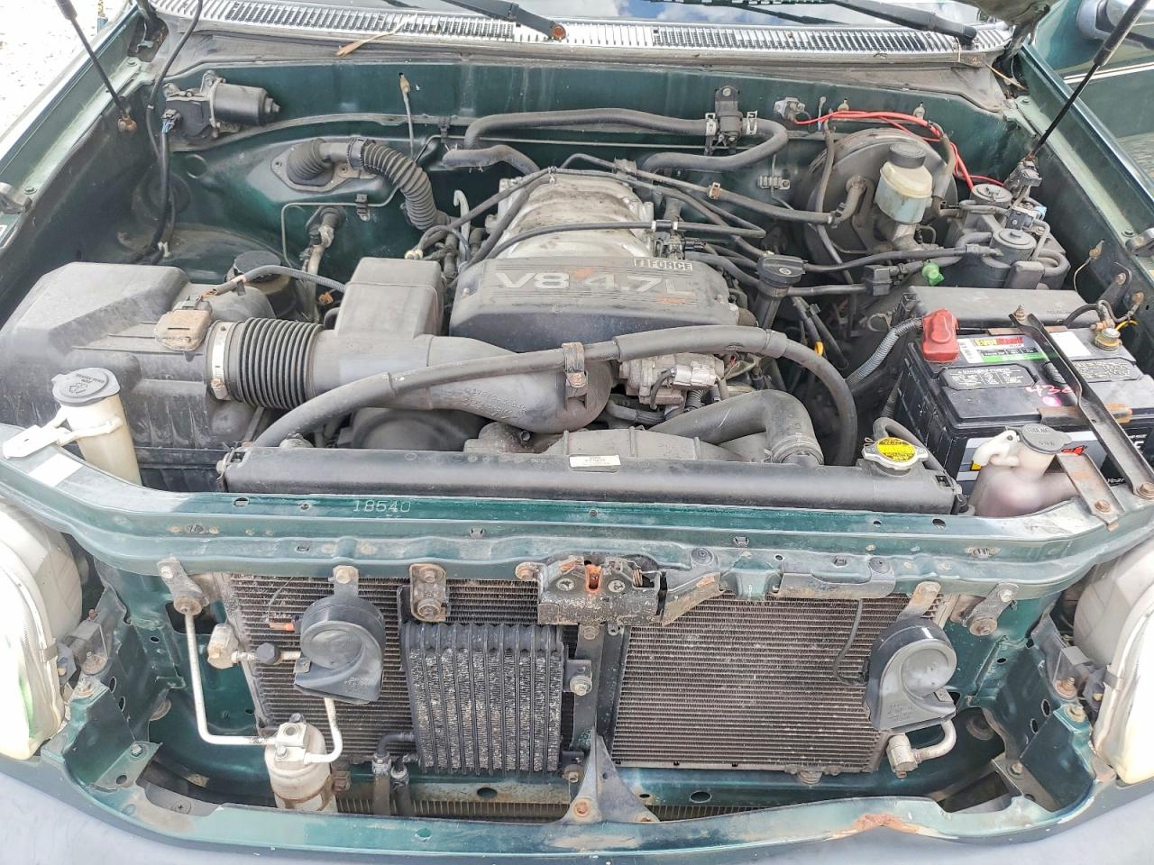 2001 Toyota Tundra Sr5 Green vin: 5TBBT44181S150780