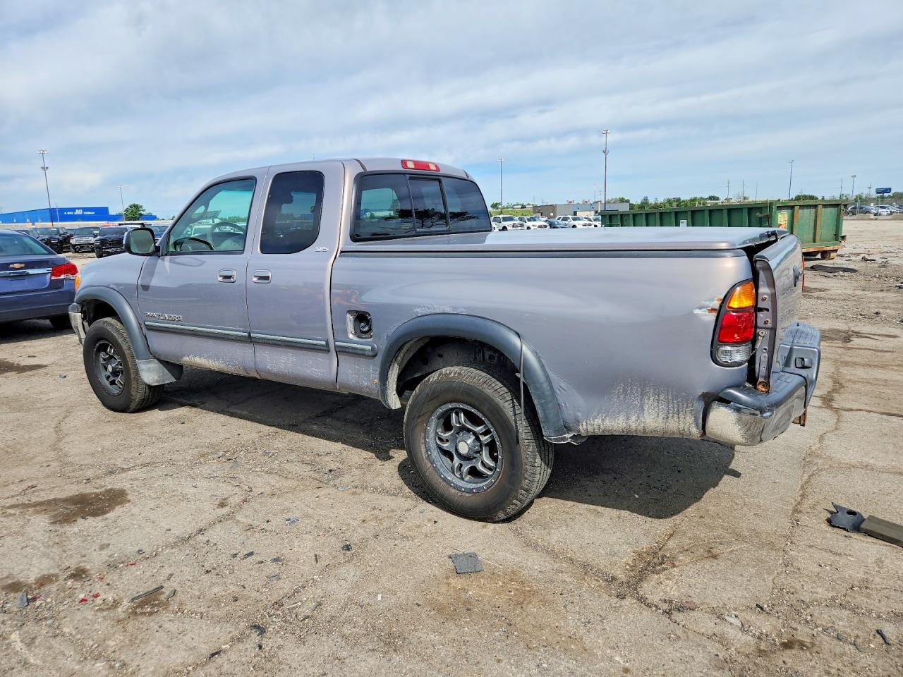 2001 Toyota Tundra Sr5 Gray vin: 5TBBT44181S156823