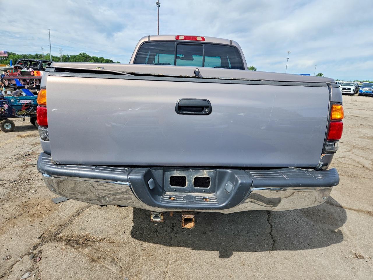 2001 Toyota Tundra Sr5 Gray vin: 5TBBT44181S156823