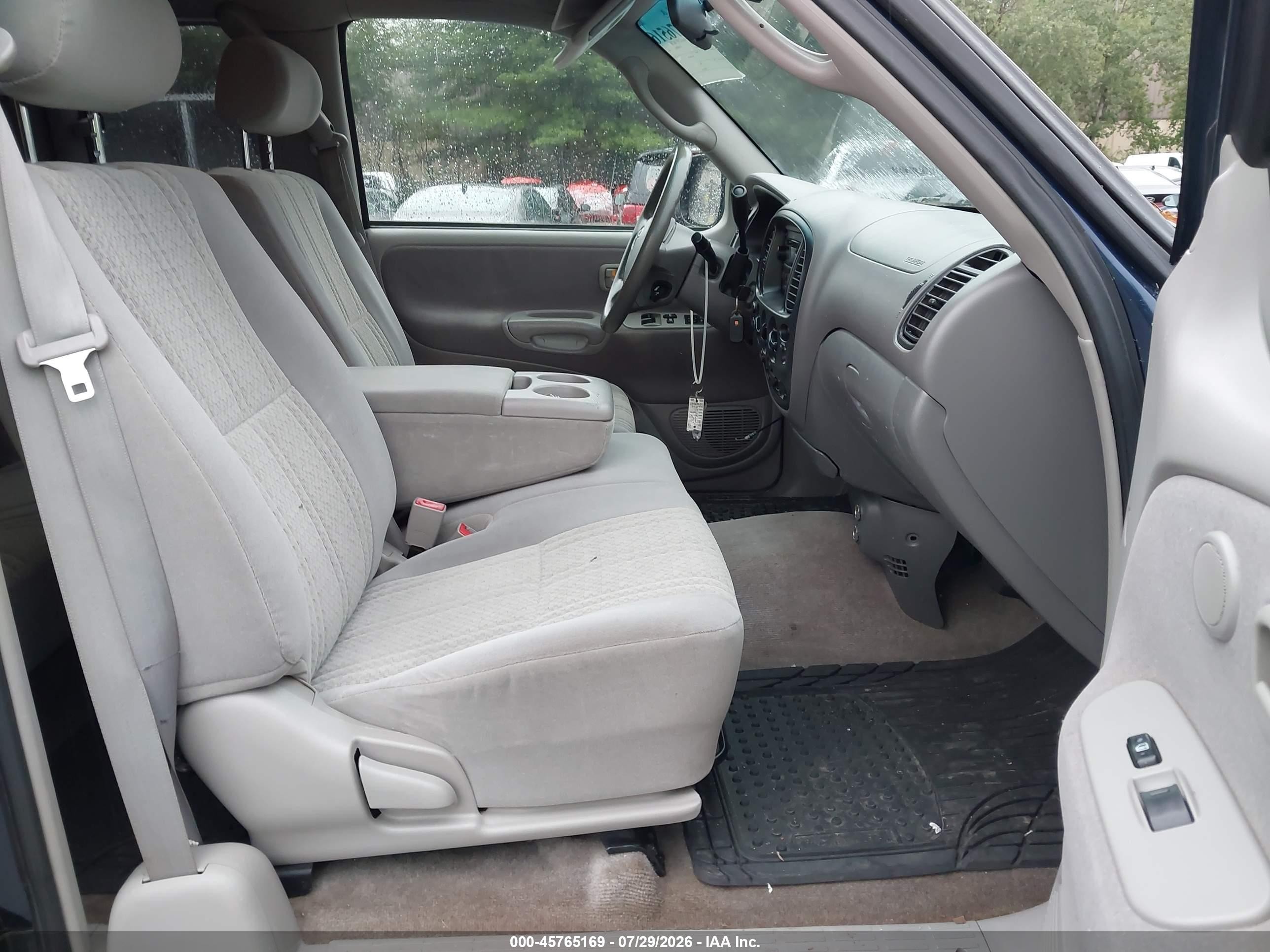 2003 Toyota Tundra Sr5 V8 Синий vin: 5TBBT44183S429567