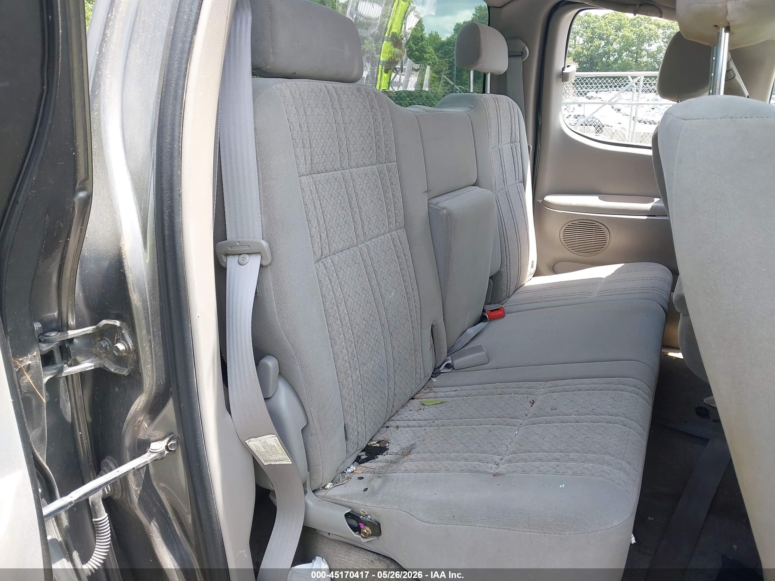 2003 Toyota Tundra Sr5 V8 Серый vin: 5TBBT44183S434381