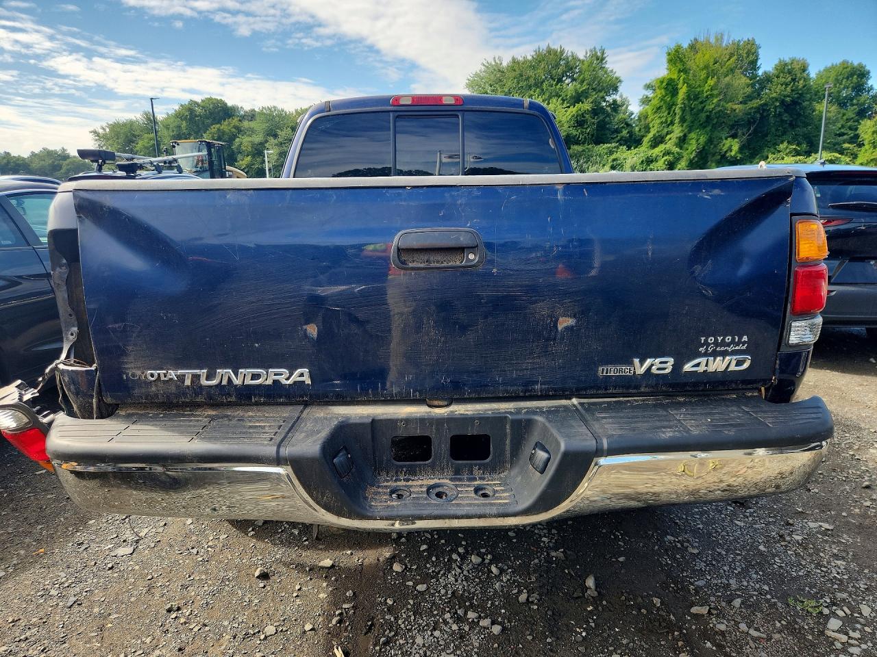 2004 Toyota Tundra Sr5 Синий vin: 5TBBT44184S454518