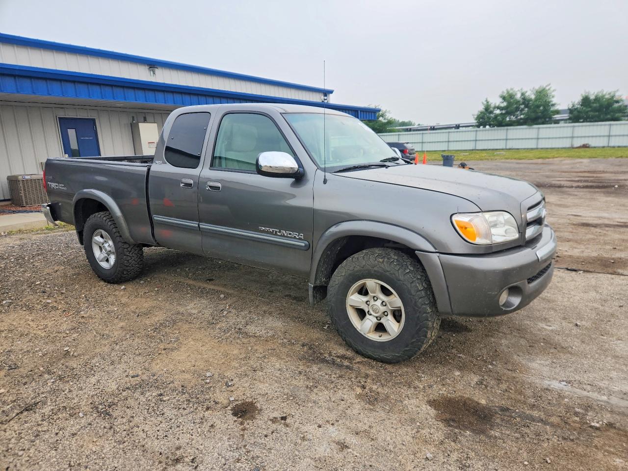 2006 Toyota Tundra Access Cab Sr5 Gray vin: 5TBBT44186S476053