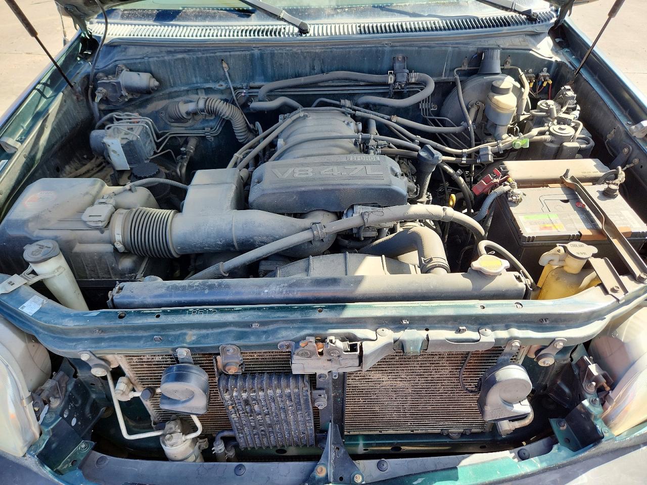2001 Toyota Tundra Sr5 Green vin: 5TBBT44191S134488