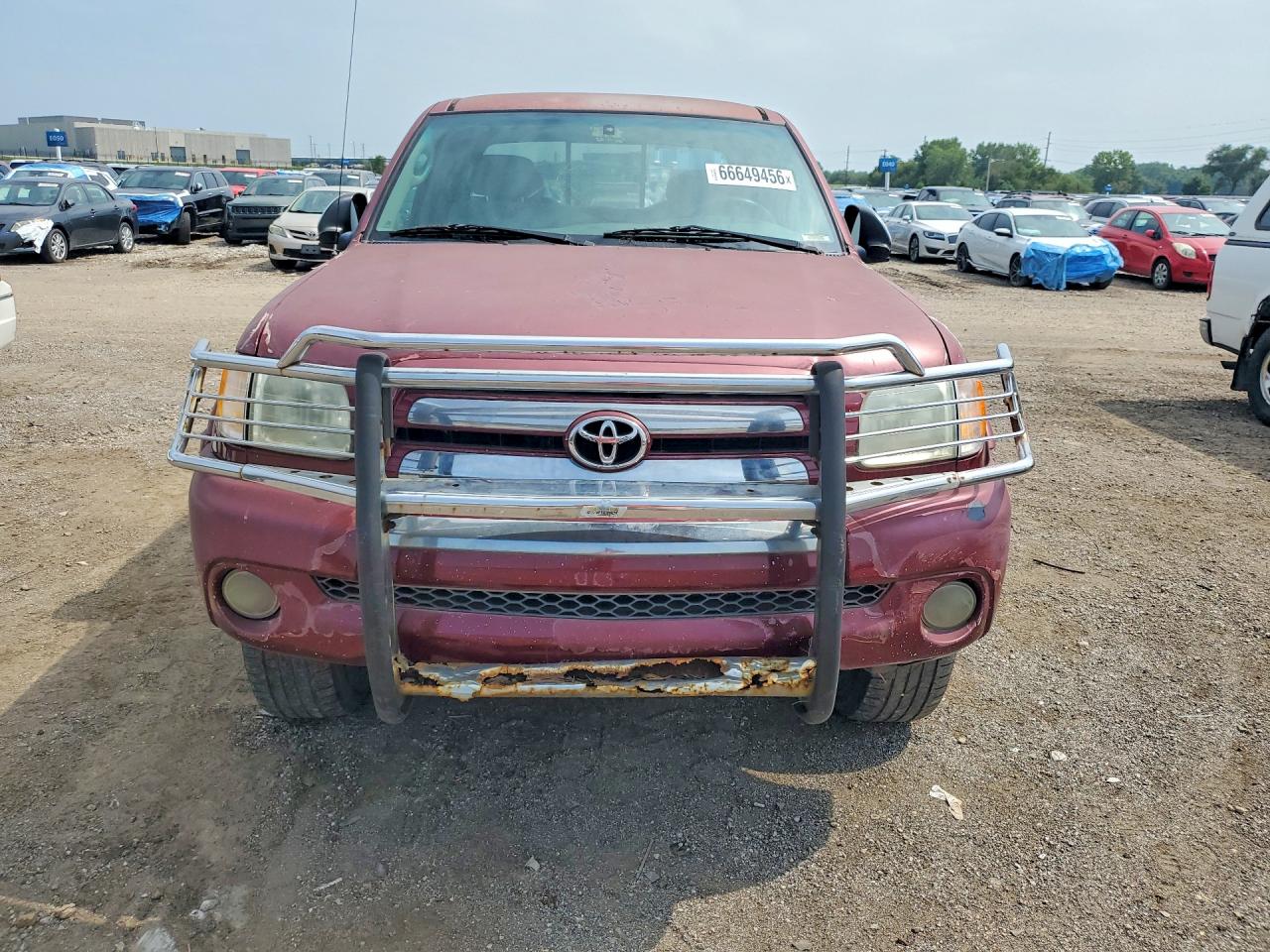 2003 Toyota Tundra Sr5 Темно-бордовый vin: 5TBBT44193S333091
