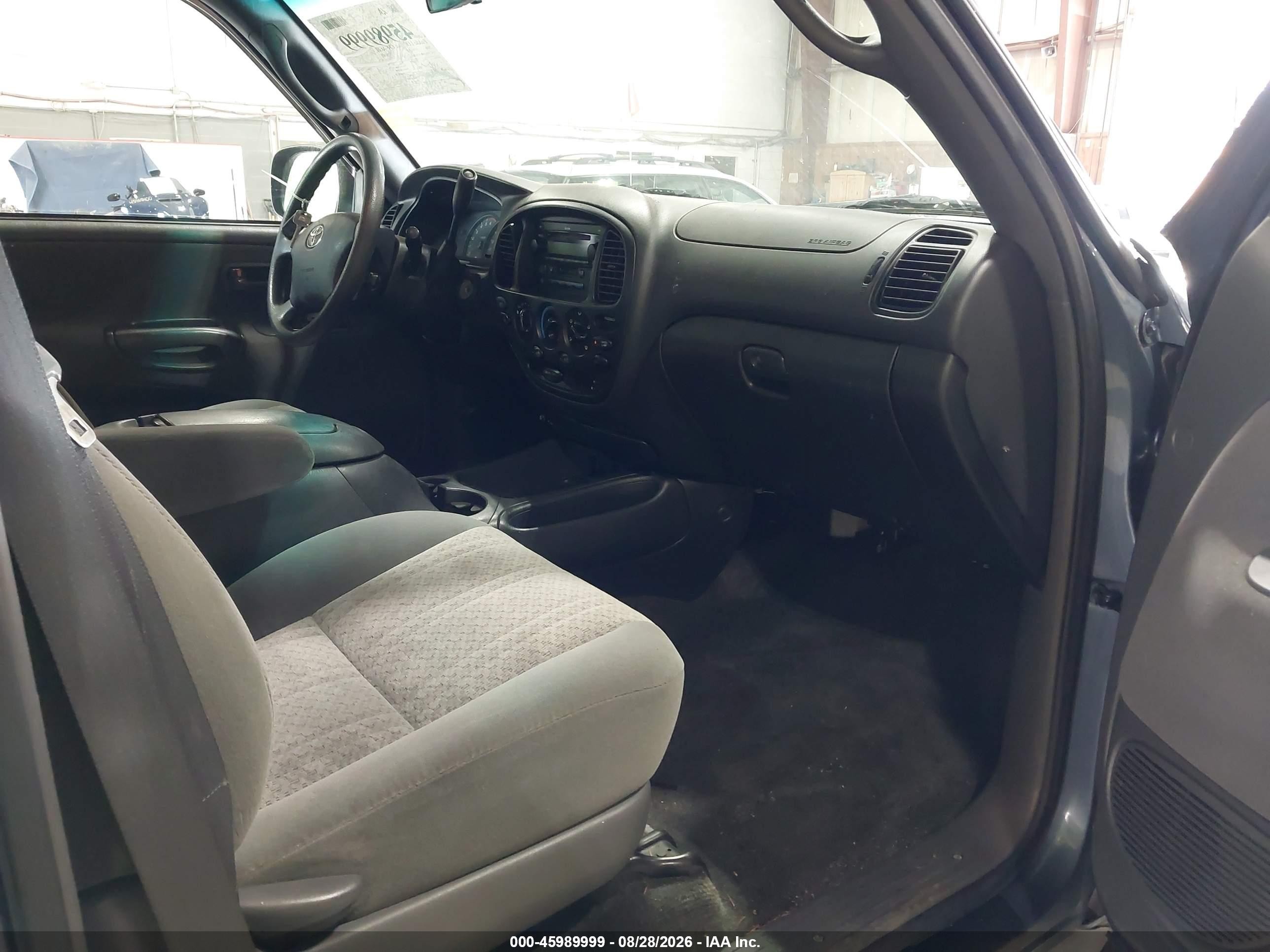 2006 Toyota Tundra Sr5 V8 Синий vin: 5TBBT44196S485960