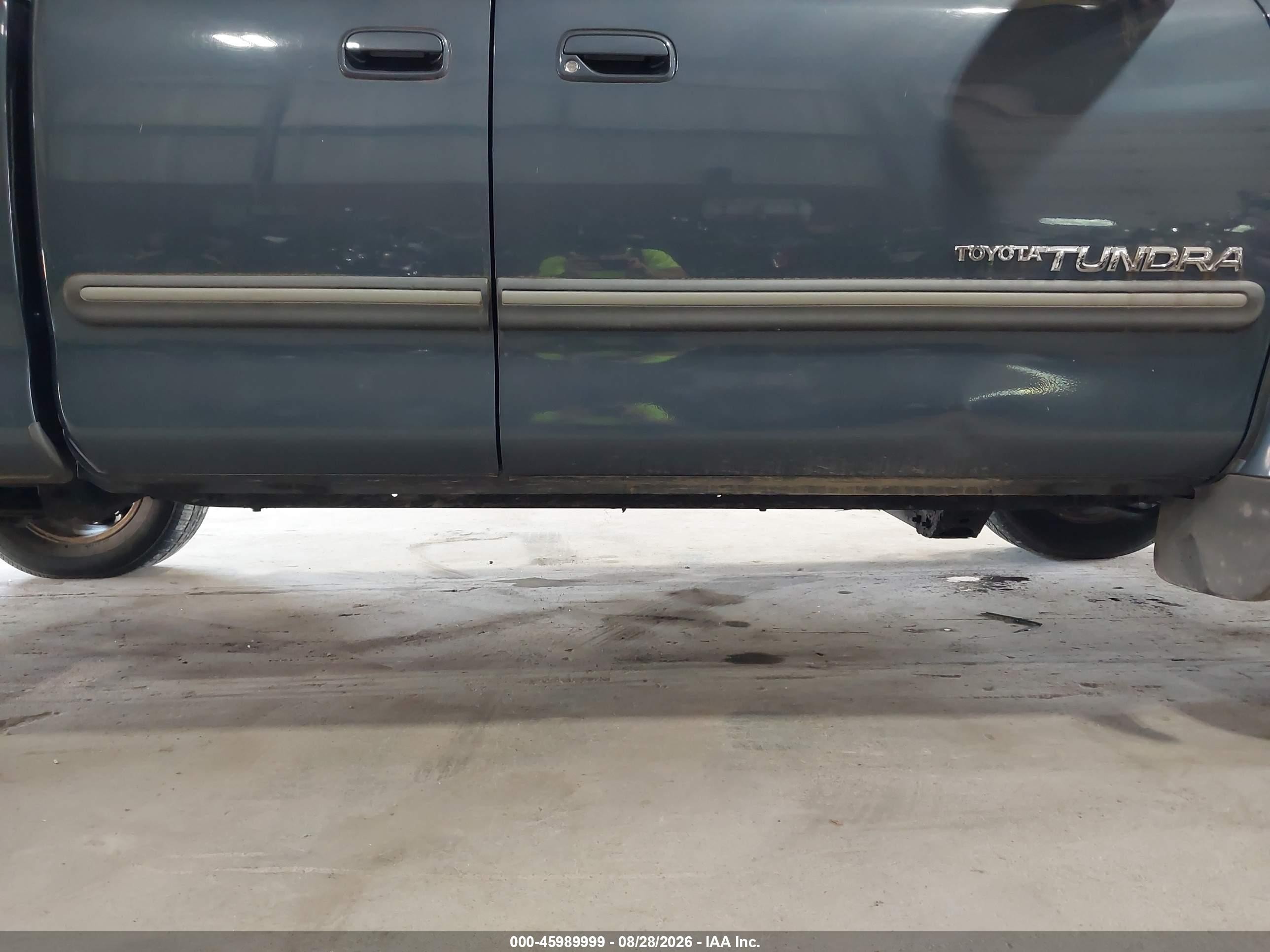 2006 Toyota Tundra Sr5 V8 Синий vin: 5TBBT44196S485960