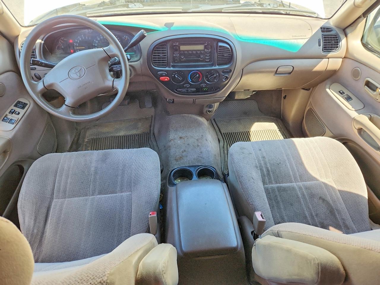 2000 Toyota Tundra Sr5 White vin: 5TBBT4419YS098022
