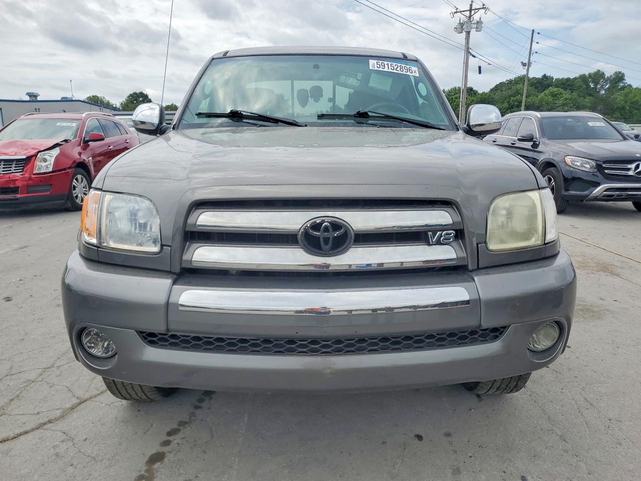2004 Toyota Tundra Access Cab Sr5 Gray vin: 5TBBT441X4S441673