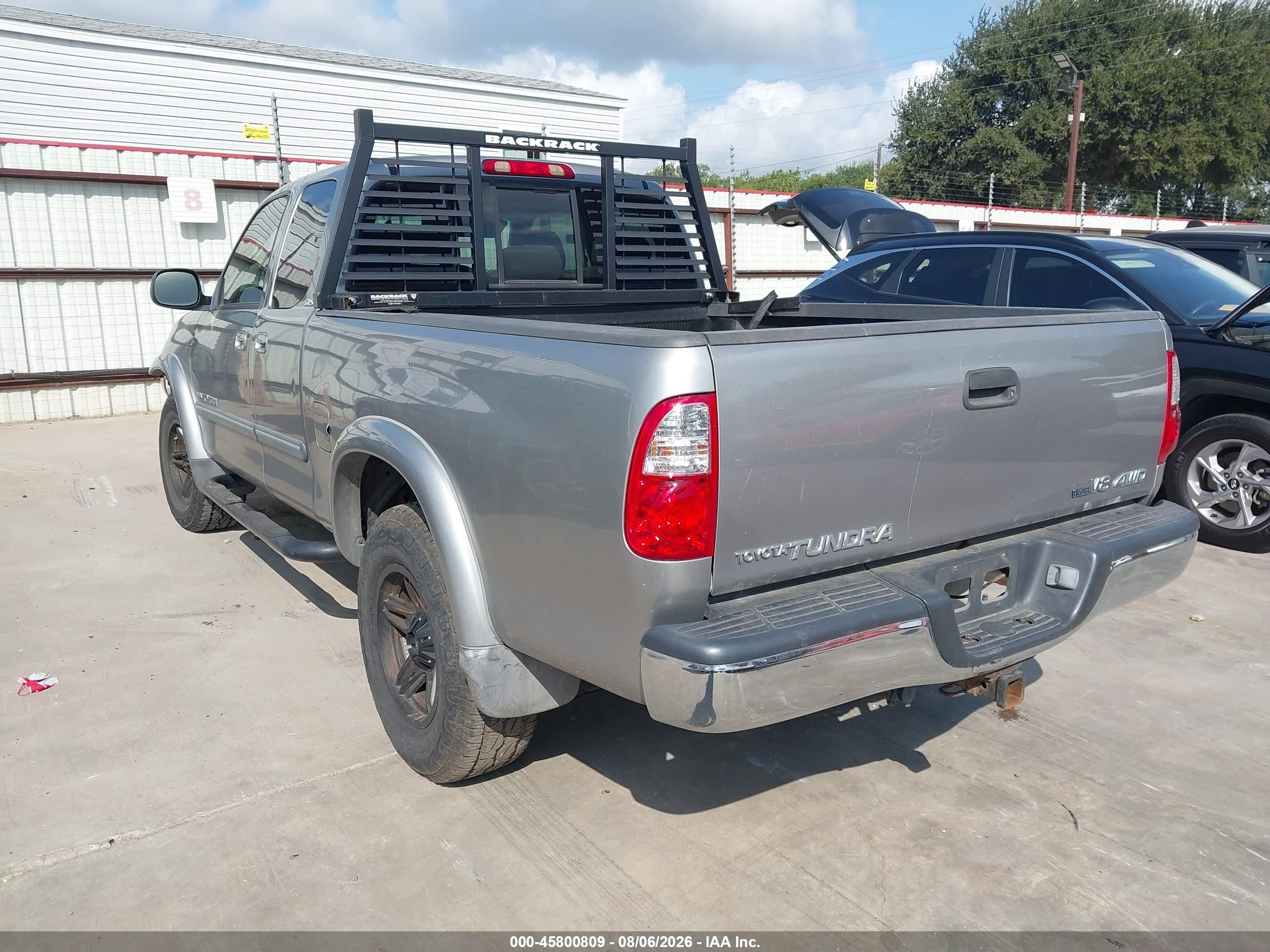 2005 Toyota Tundra Sr5 V8 Silver vin: 5TBBT441X5S466073