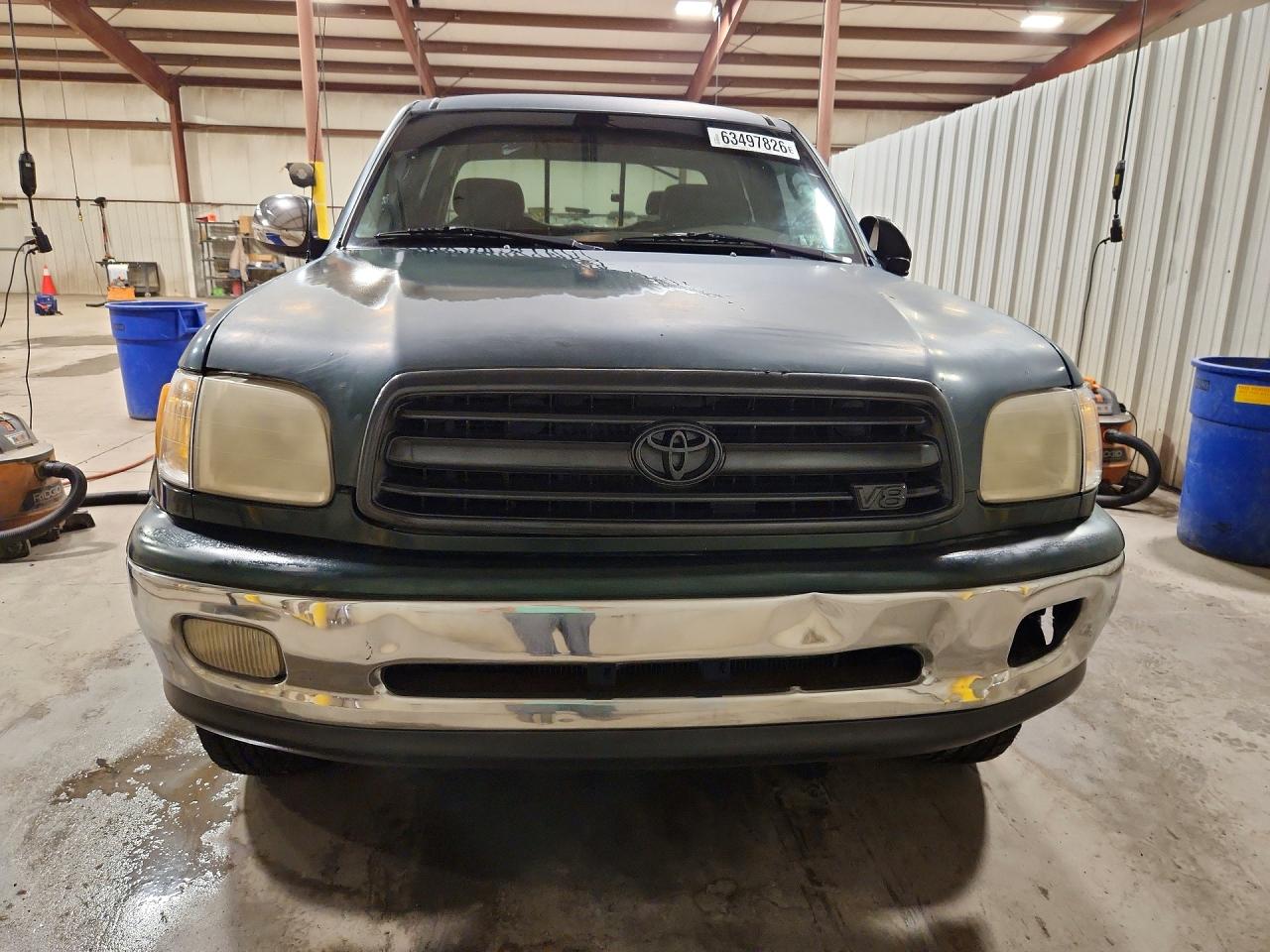 2000 Toyota Tundra Sr5 Green vin: 5TBBT441XYS003693