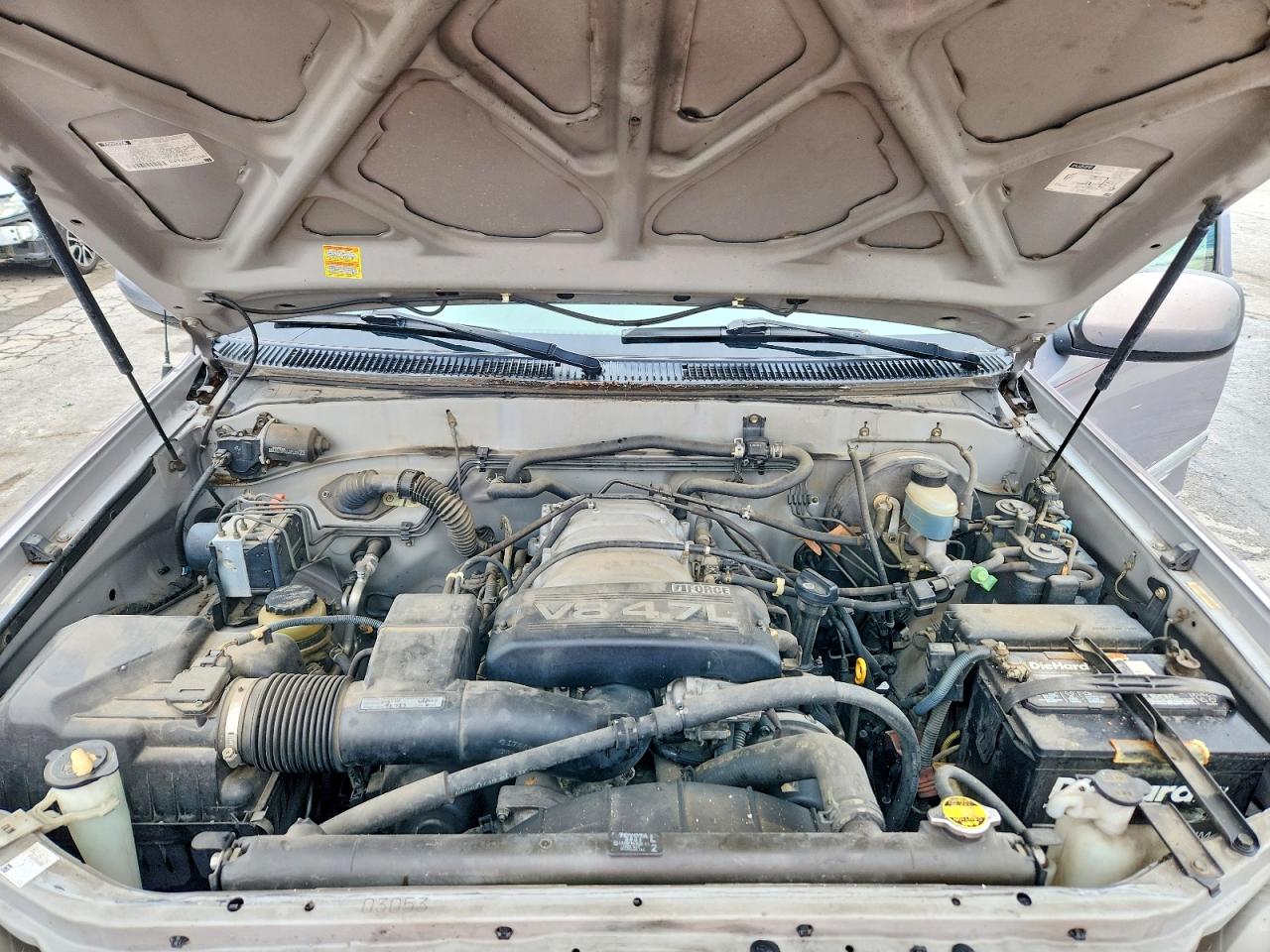 2002 Toyota Tundra Access Cab Limited Beige vin: 5TBBT48112S306685