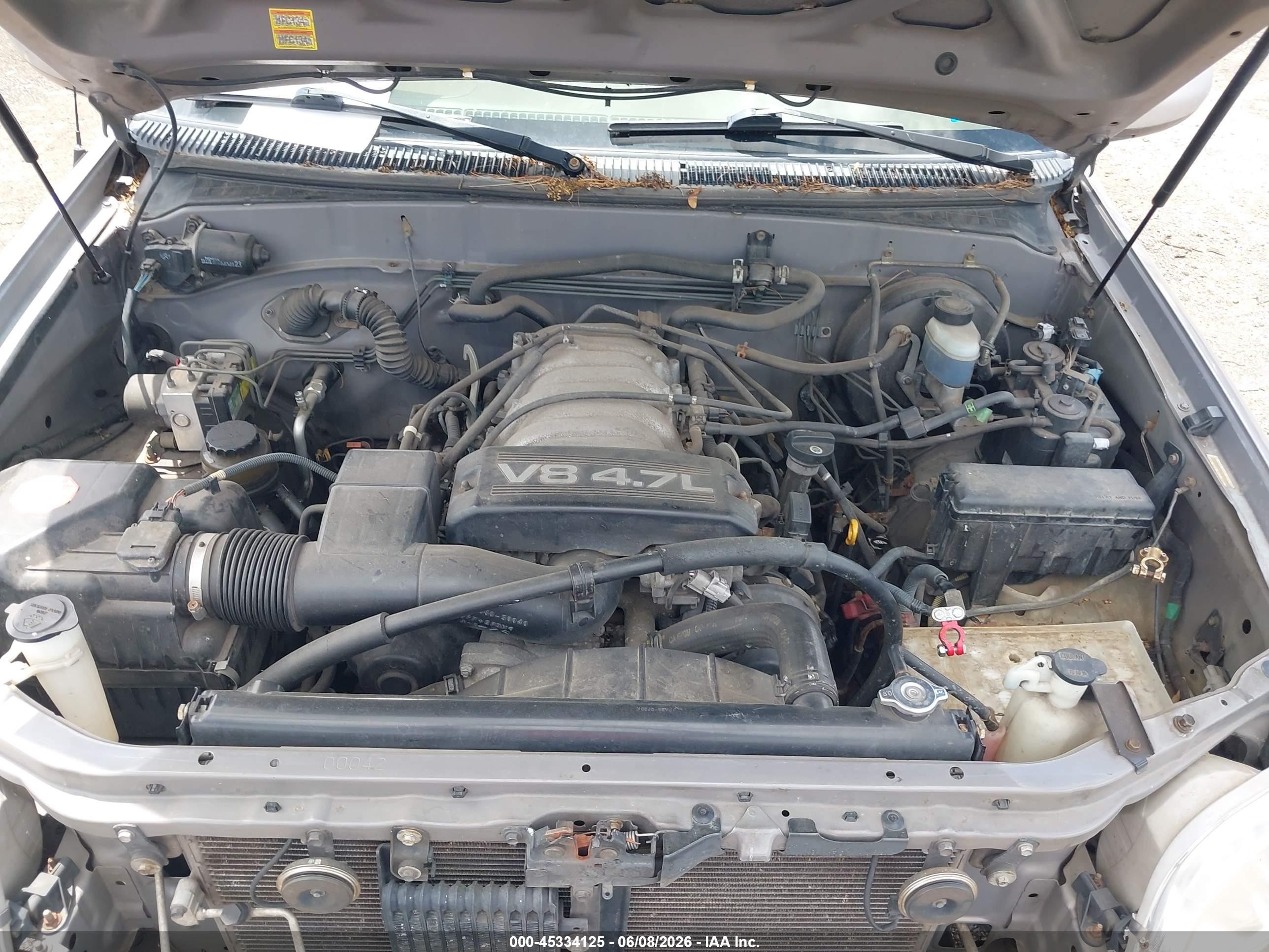 2000 Toyota Tundra Ltd V8 Tan vin: 5TBBT4814YS096009