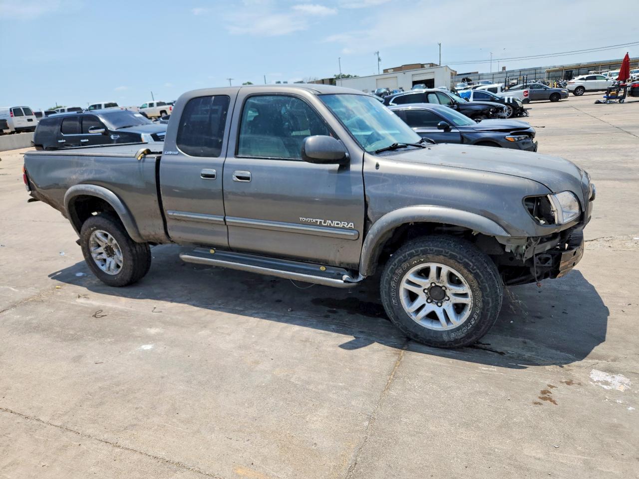 2004 Toyota Tundra Access Cab Limited Gray vin: 5TBBT48164S451482