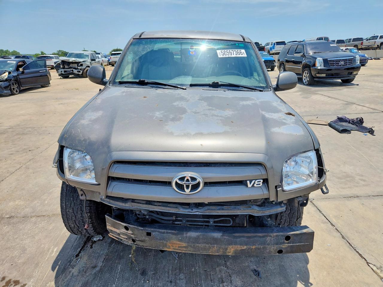 2004 Toyota Tundra Access Cab Limited Gray vin: 5TBBT48164S451482