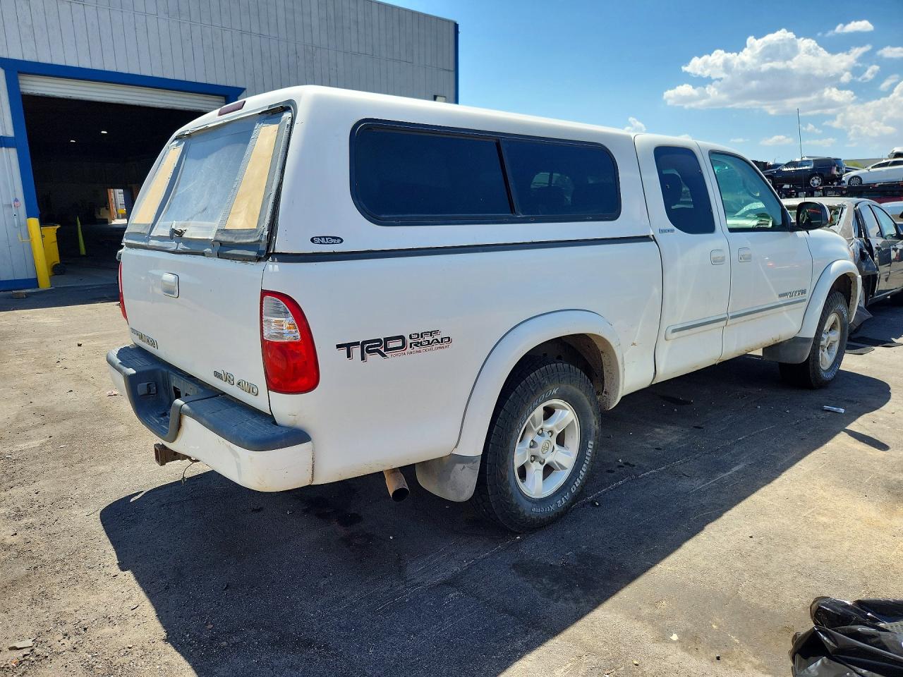 2006 Toyota Tundra Access Cab Limited White vin: 5TBBT48166S477115