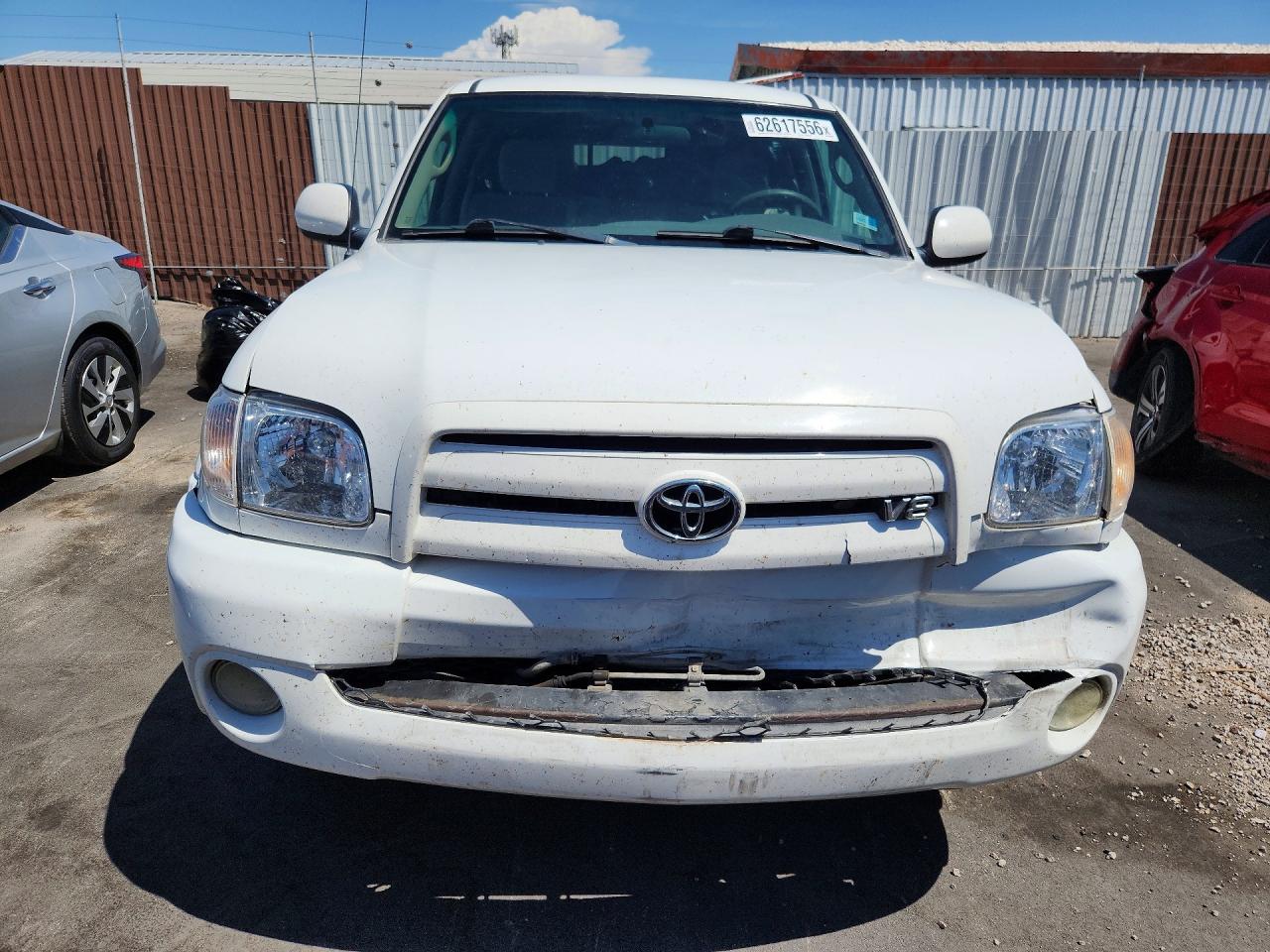 2006 Toyota Tundra Access Cab Limited White vin: 5TBBT48166S477115
