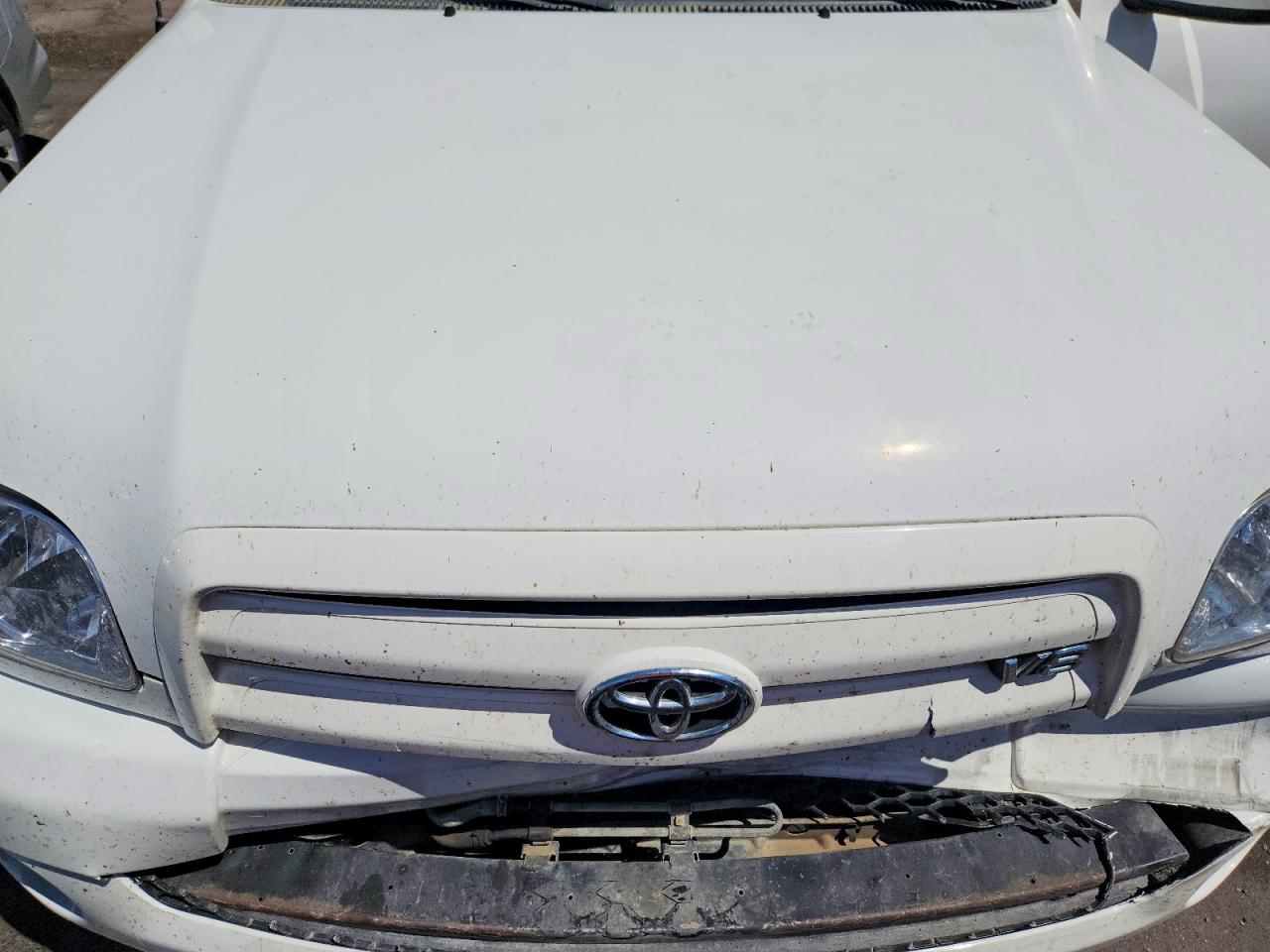 2006 Toyota Tundra Access Cab Limited White vin: 5TBBT48166S477115