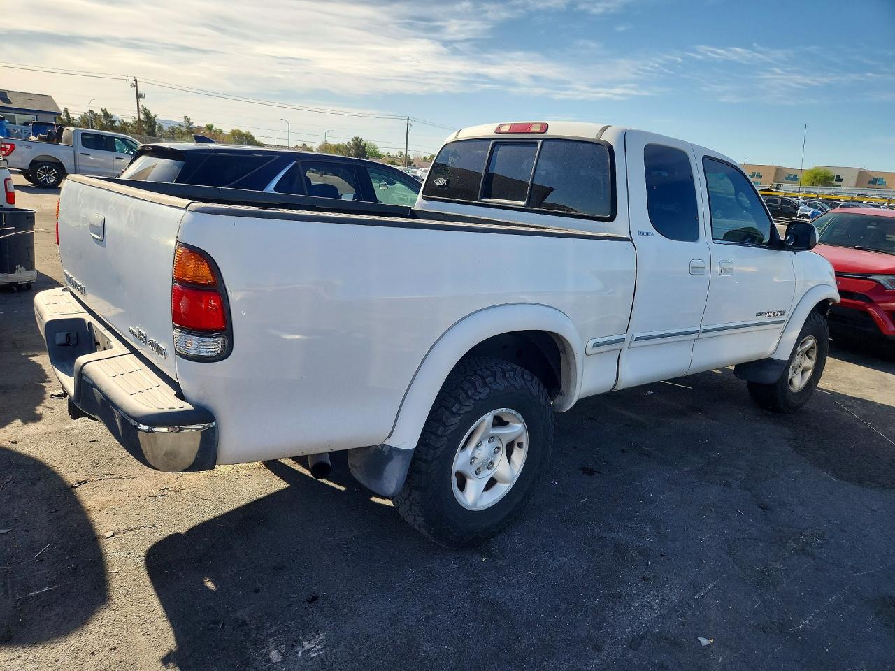 2001 Toyota Tundra Access Cab Limited Белый vin: 5TBBT48171S186101