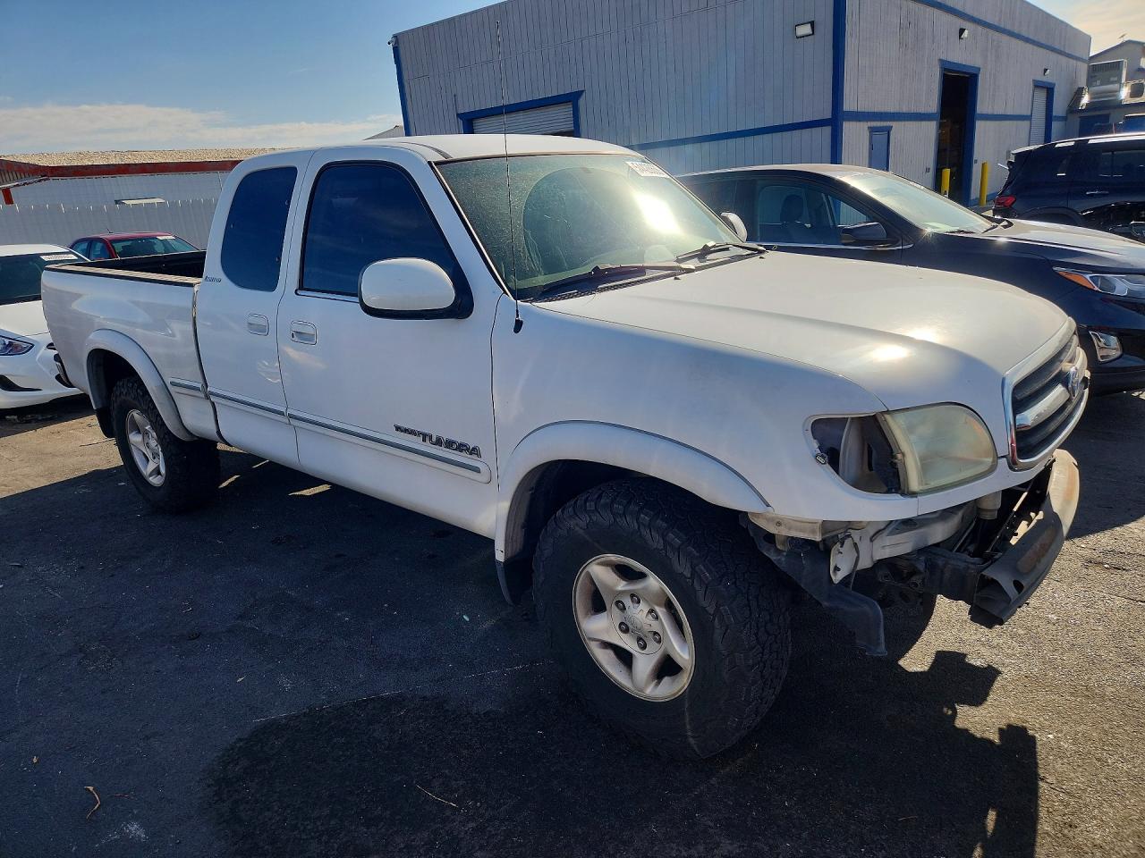 2001 Toyota Tundra Access Cab Limited Белый vin: 5TBBT48171S186101