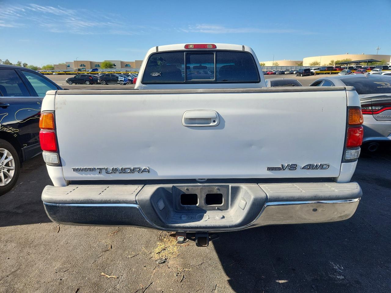 2001 Toyota Tundra Access Cab Limited Белый vin: 5TBBT48171S186101