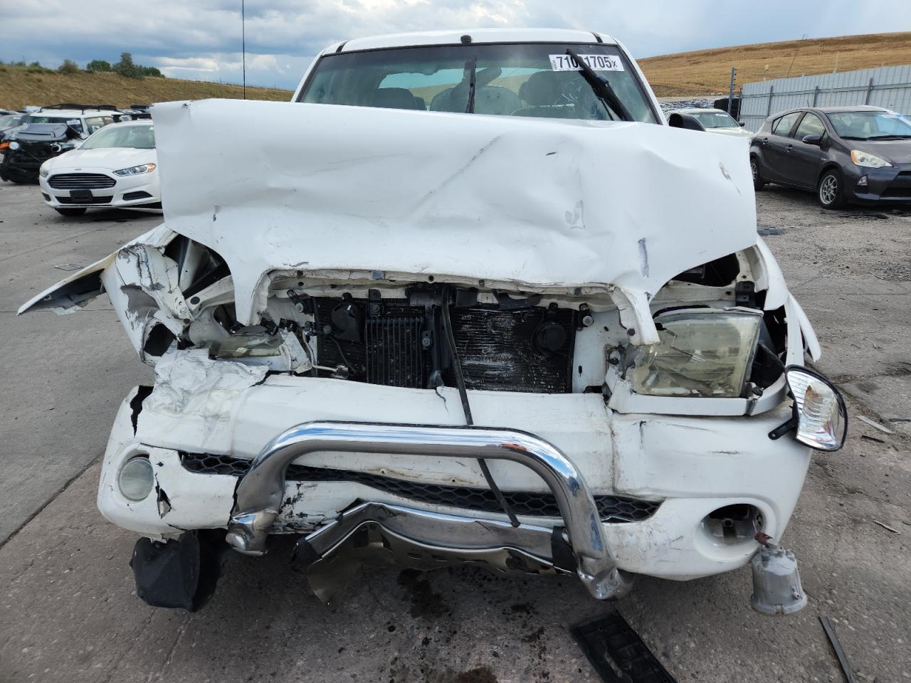 2003 Toyota Tundra Access Cab Limited Белый vin: 5TBBT481X3S391009