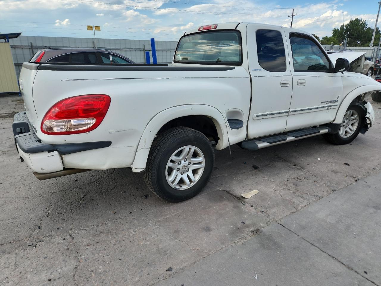 2003 Toyota Tundra Access Cab Limited Белый vin: 5TBBT481X3S391009
