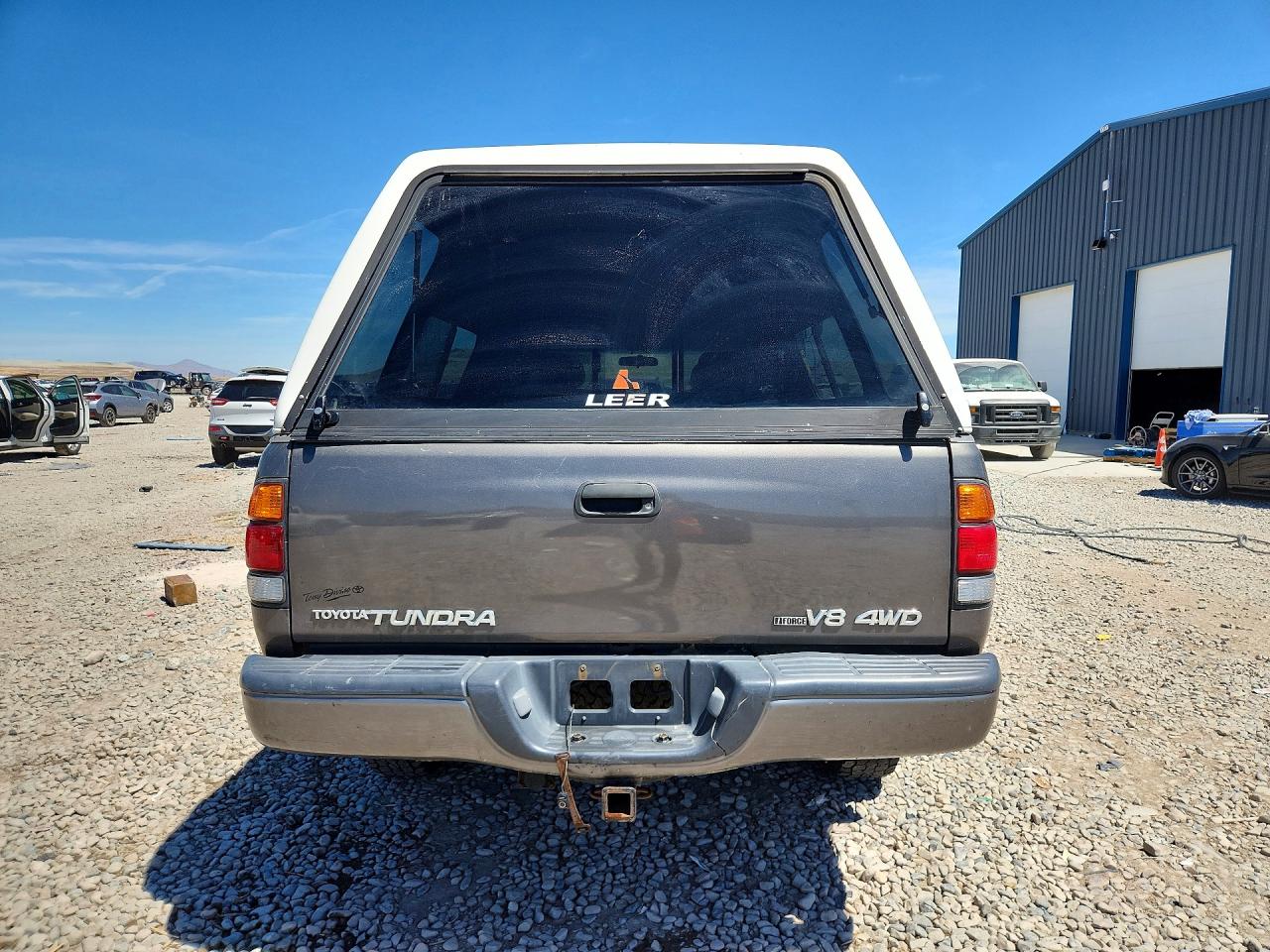 2003 Toyota Tundra Limited Gray vin: 5TBBT481X3S419441