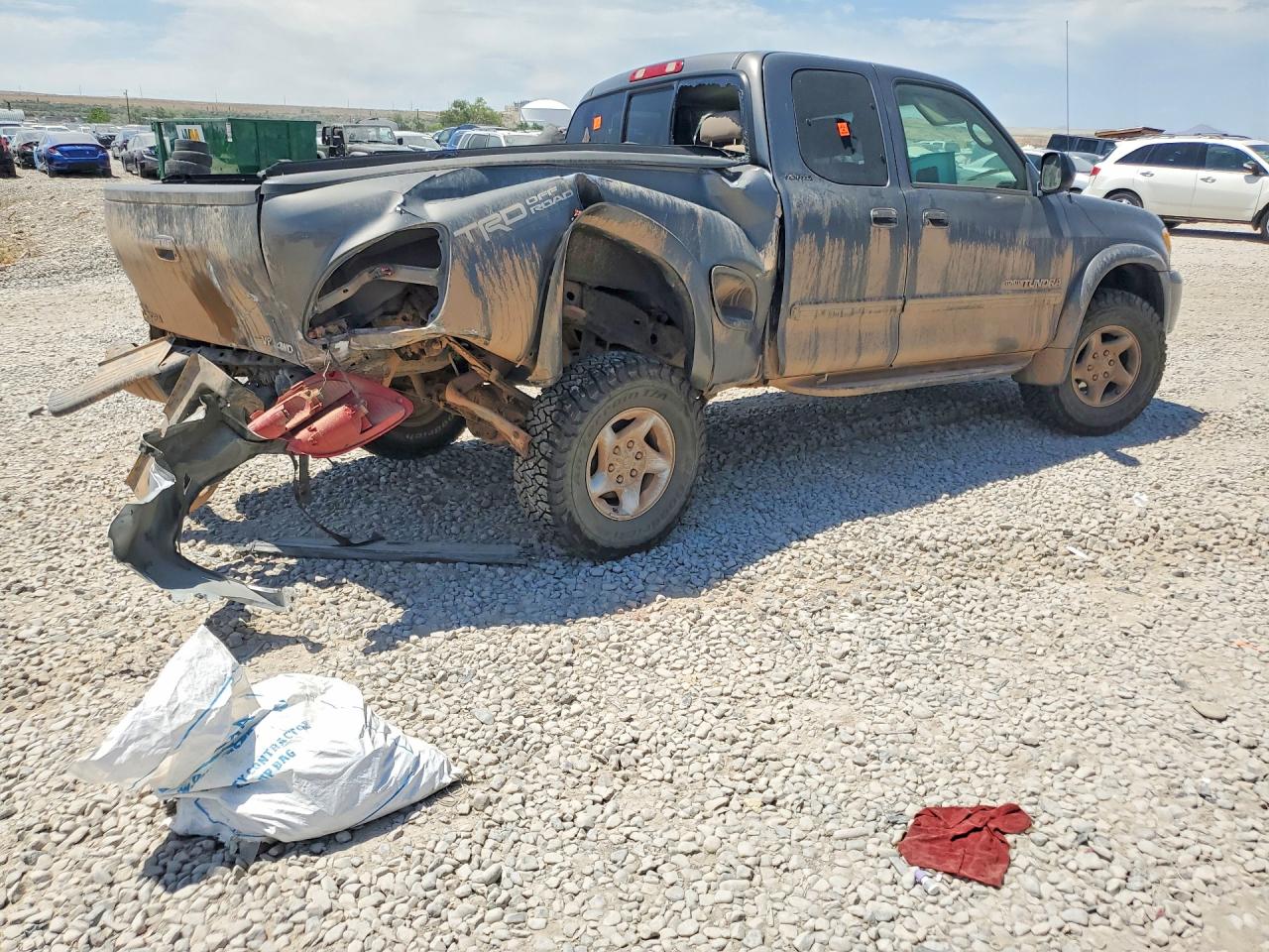 2004 Toyota Tundra Access Cab Limited Tan vin: 5TBBT481X4S445992