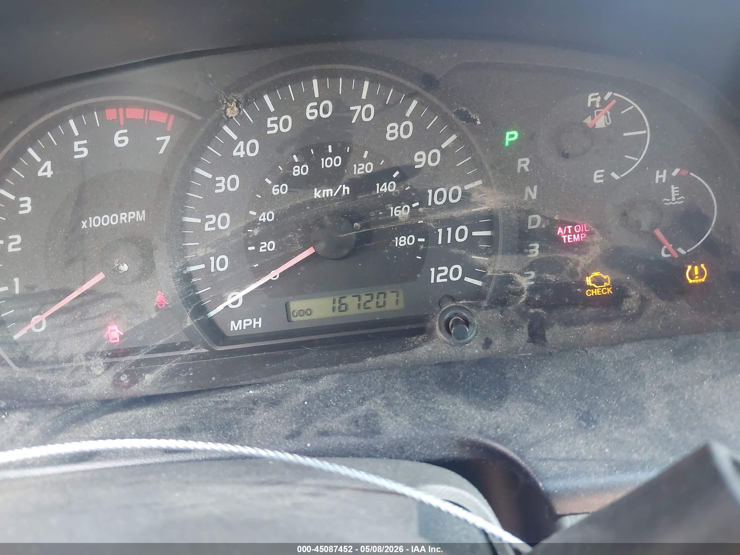 2005 Toyota Tundra Limited V8 Red vin: 5TBBT481X5S459215