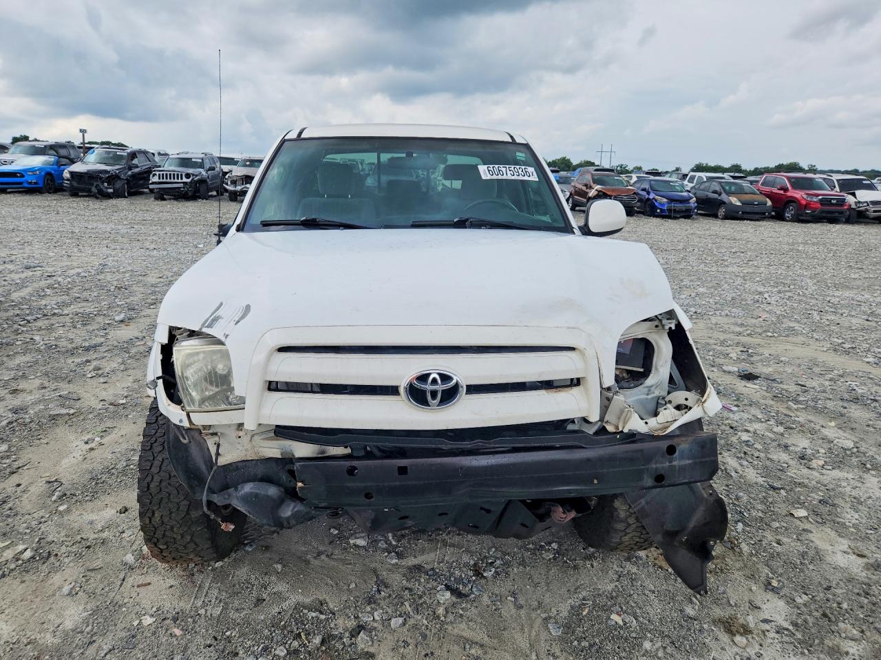 2005 Toyota Tundra Access Cab Limited White vin: 5TBBT481X5S470537